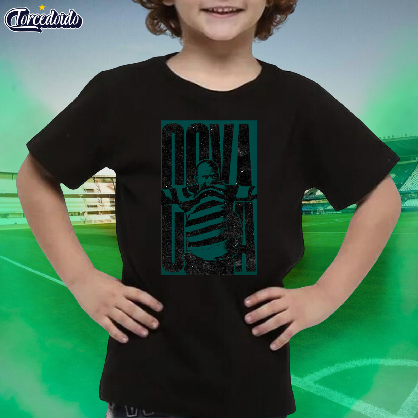 Nome do produto: Camiseta Infantil Alex Coxa - Coritiba
