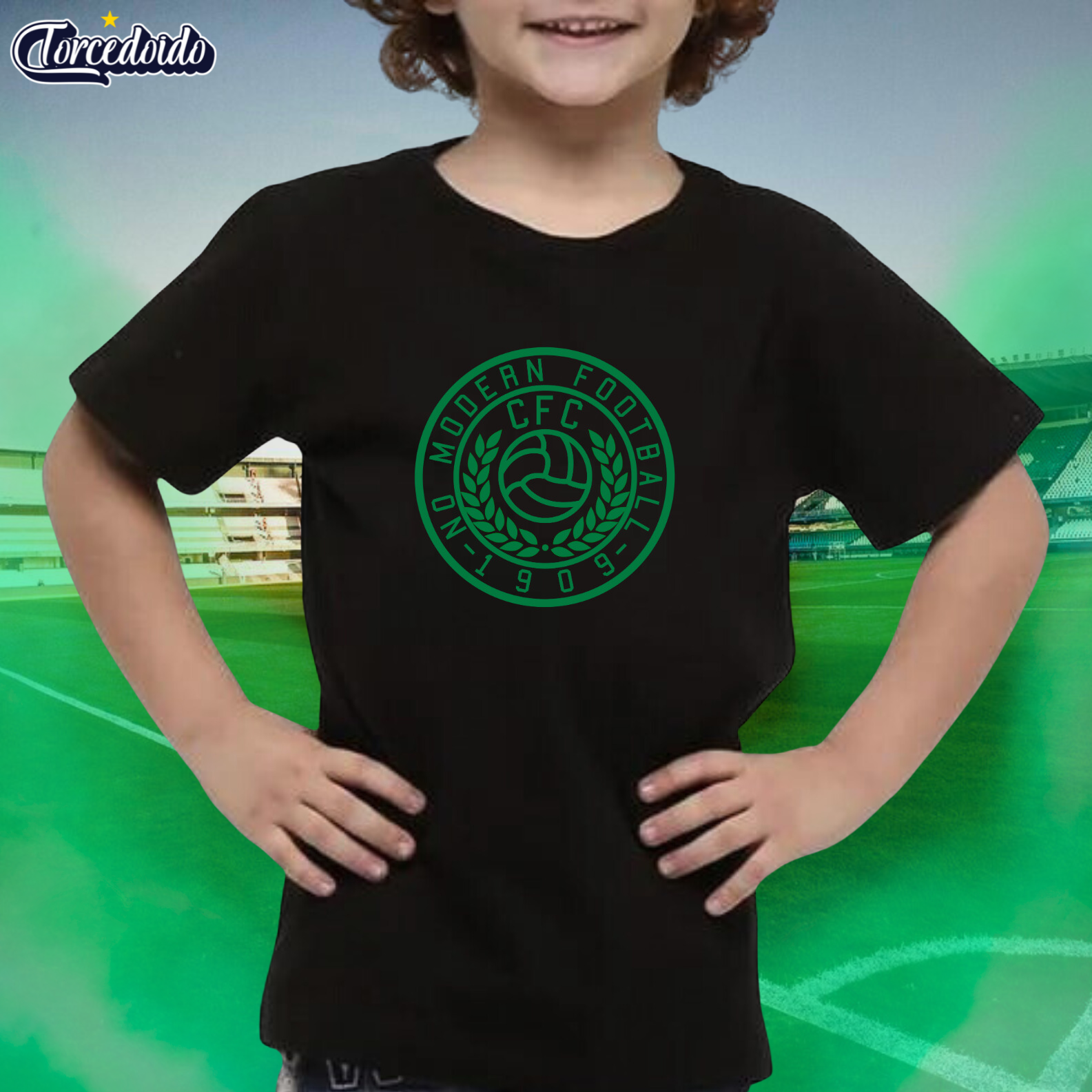 Nome do produto: Camiseta Infantil NO MODERN - Coritiba