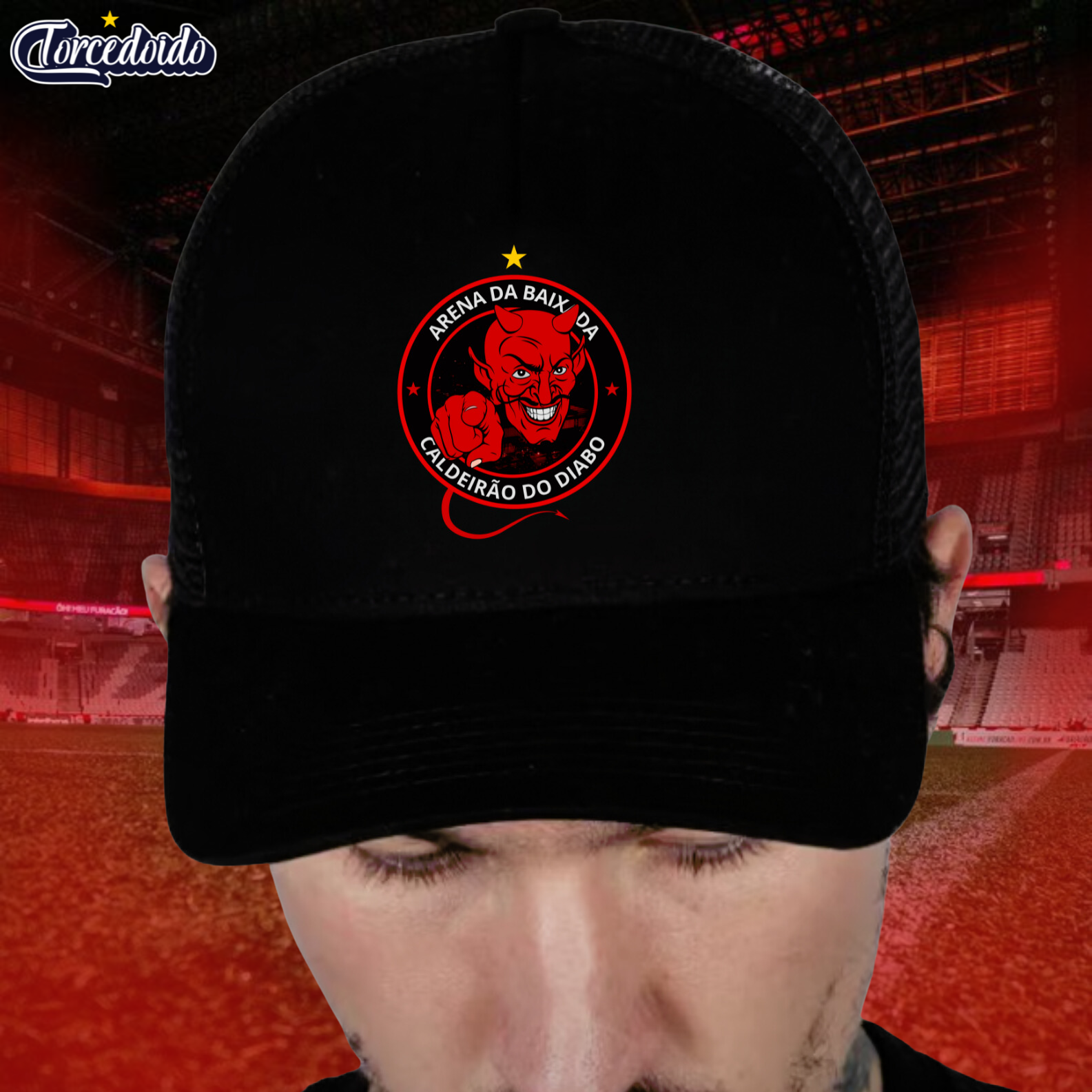 Nome do produto: Boné Redinha Caldeirão do Diabo - Athletico