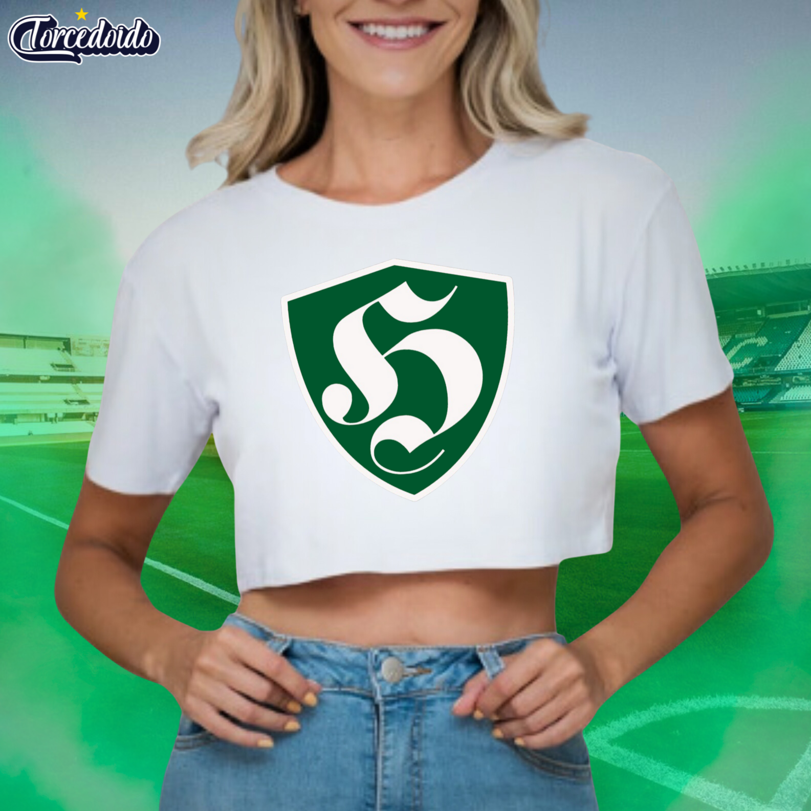 Nome do produto: Cropped Hooligans Logo - Coritiba