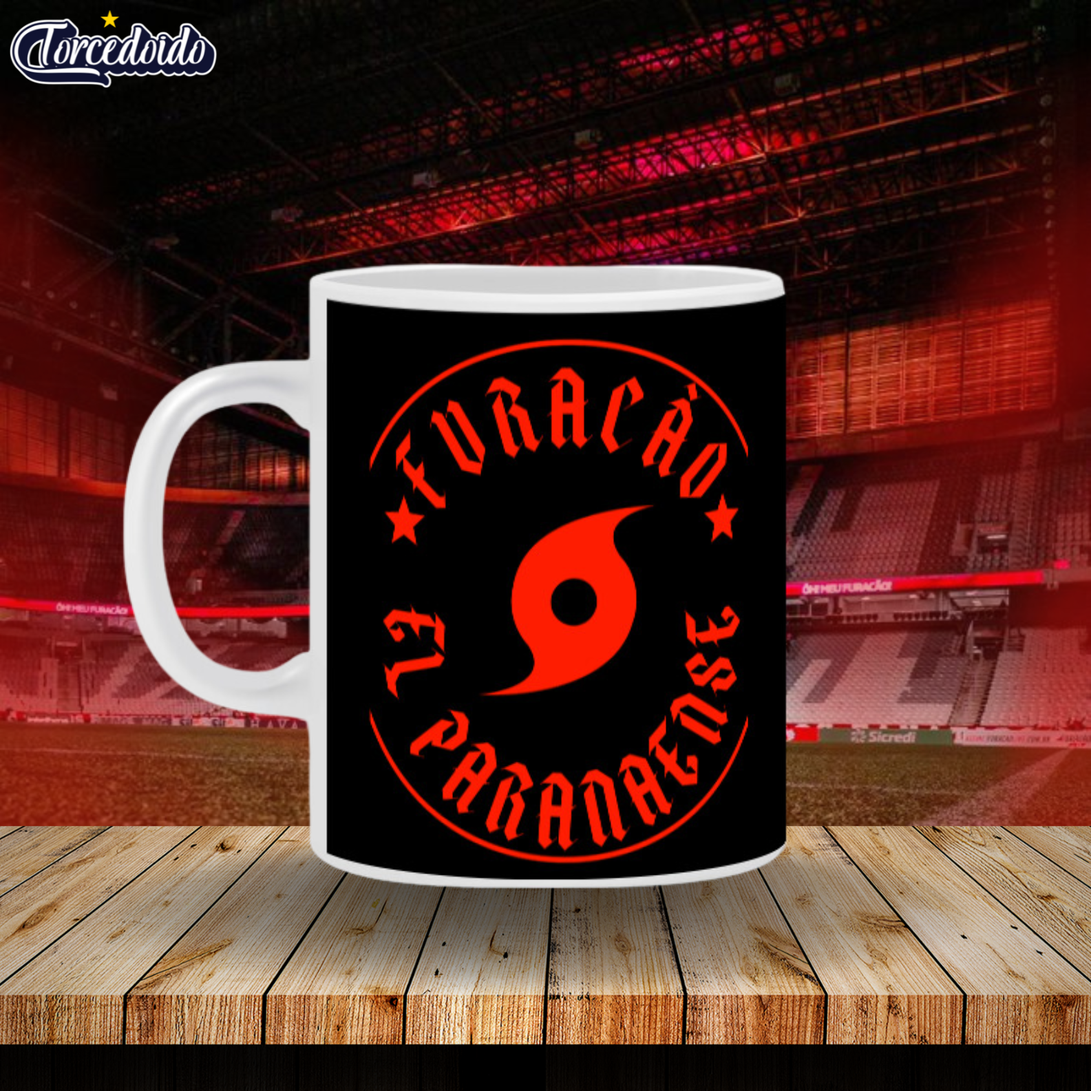 Nome do produto: Caneca Cerâmica El Paranaense - Athletico