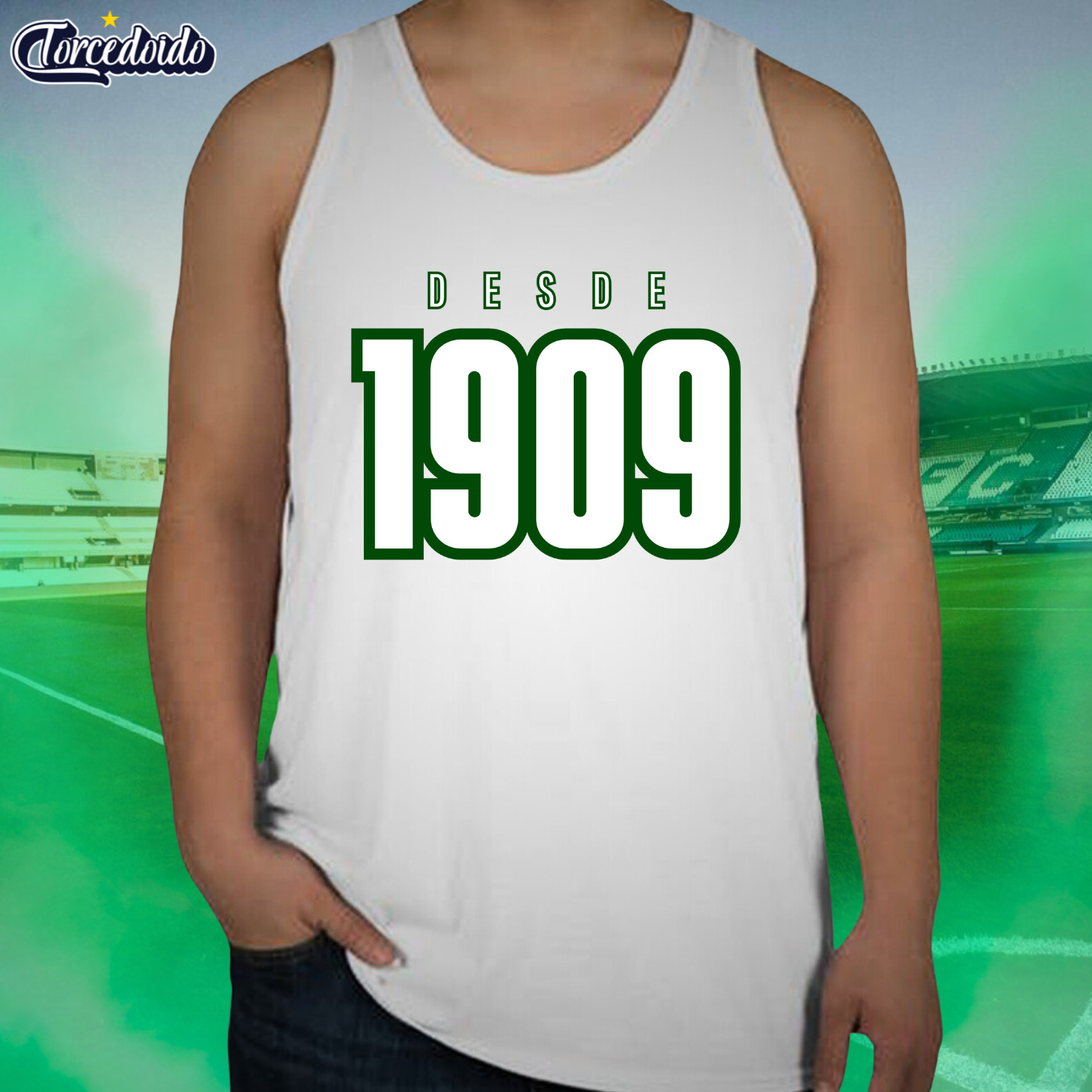 Nome do produto: Regata Desde 1909 - Coritiba