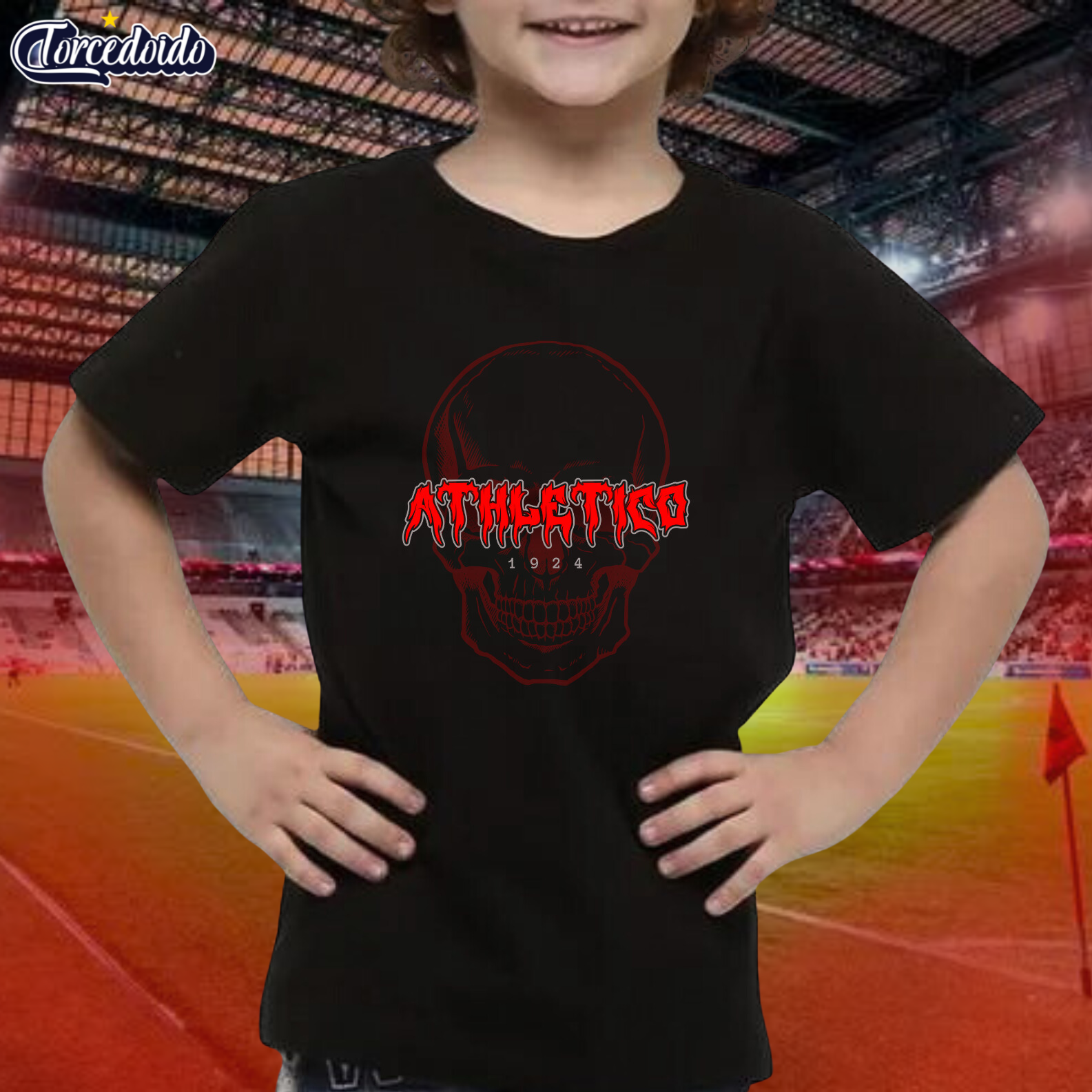 Nome do produto: Camiseta Infantil Blood - Athletico
