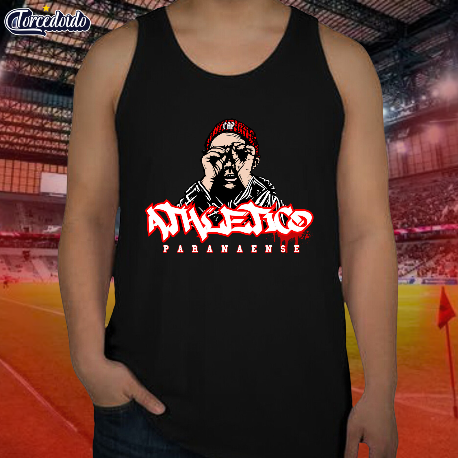 Nome do produto: Regata Graffiti - Athletico
