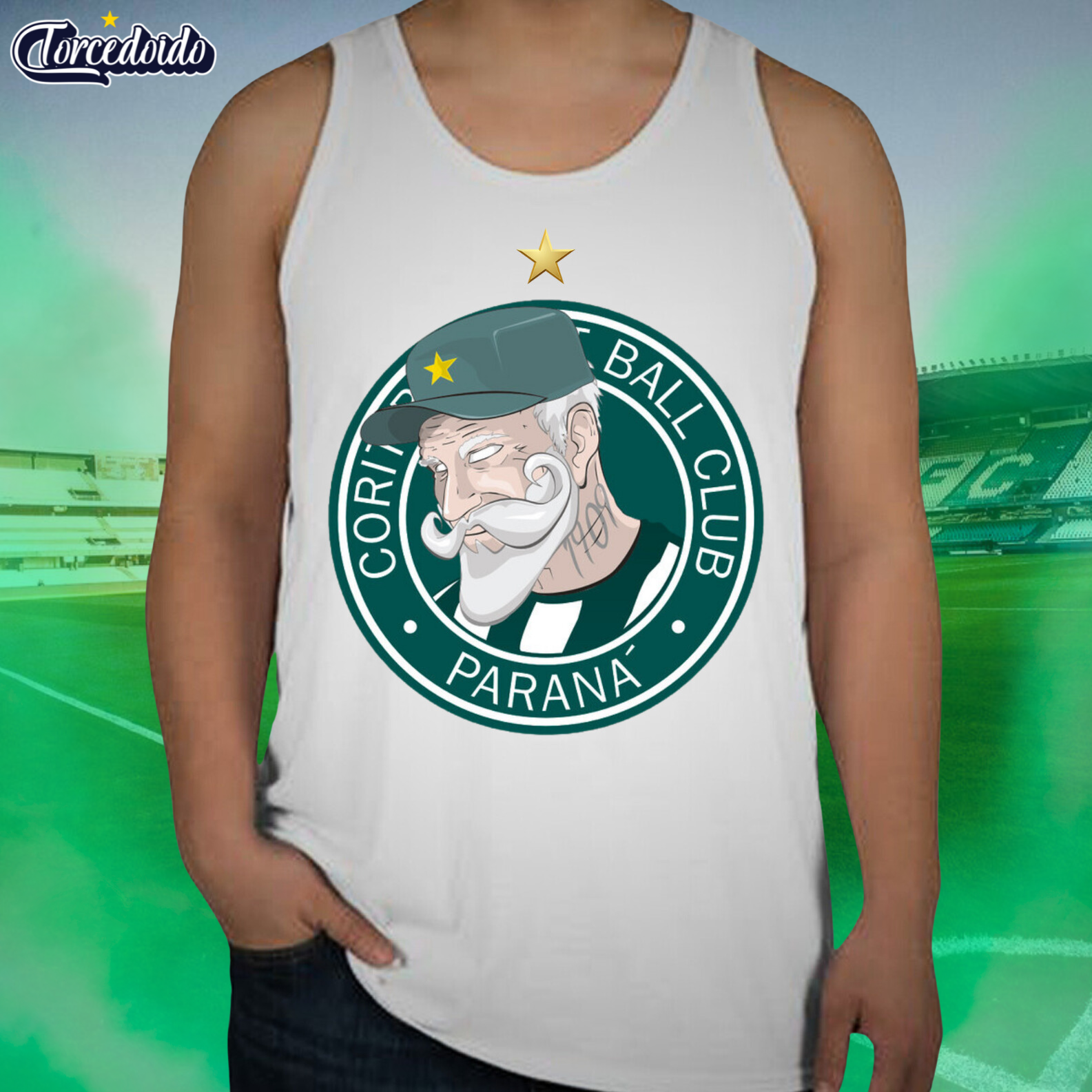 Nome do produto: Regata Vovô Coxa - Coritiba