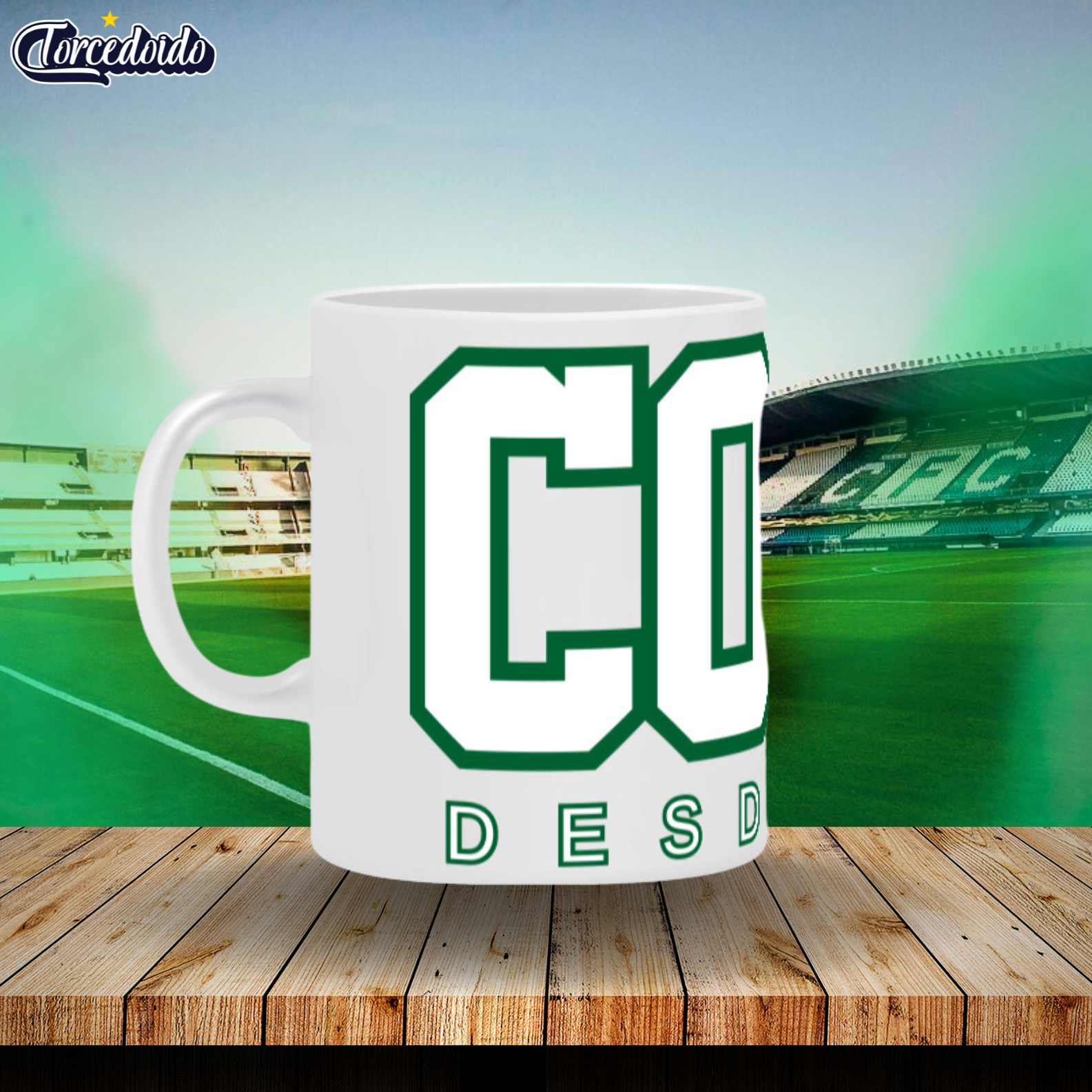 Nome do produto: Caneca Cerâmica Coxa - Coritiba