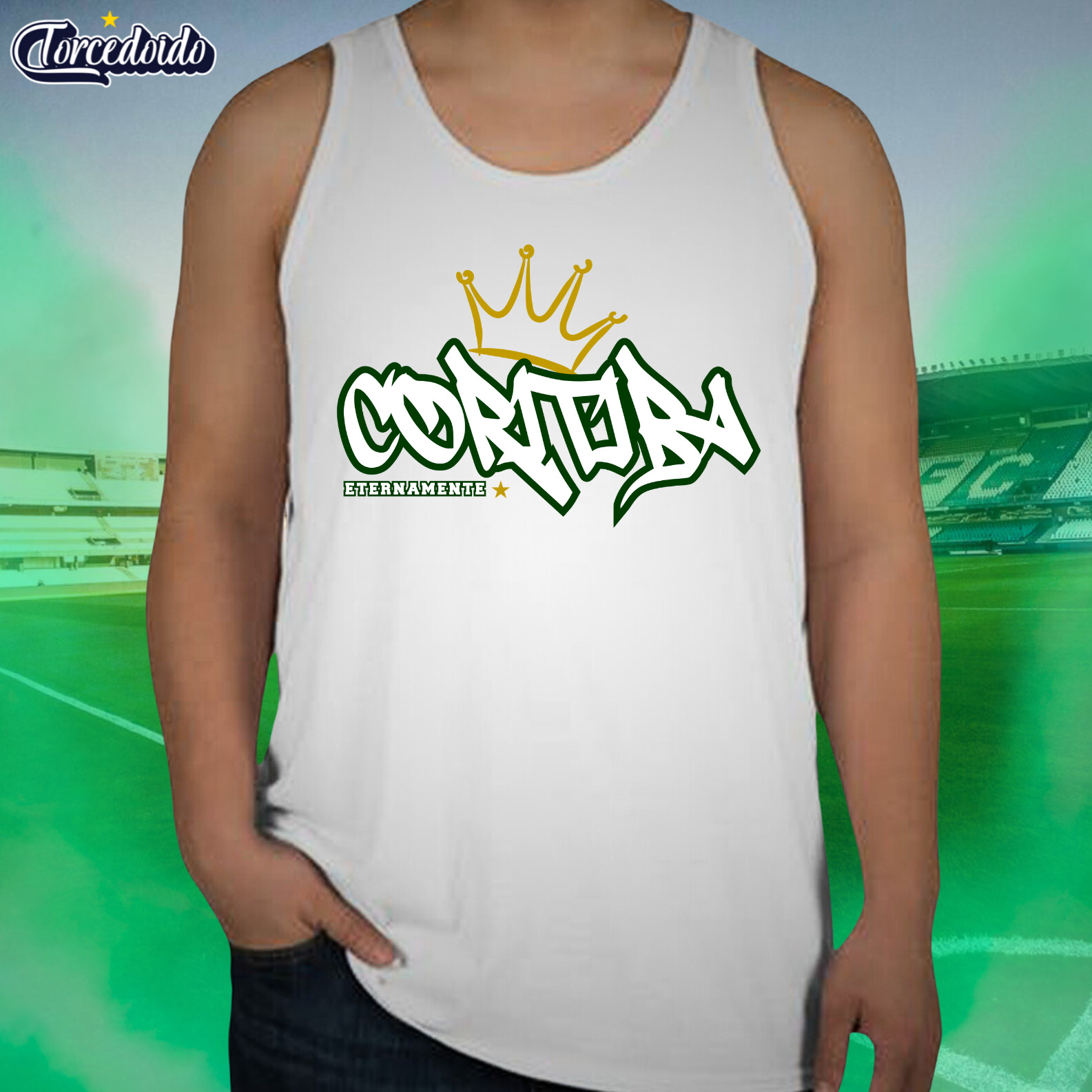 Nome do produto: Regata Graffiti - Coritiba