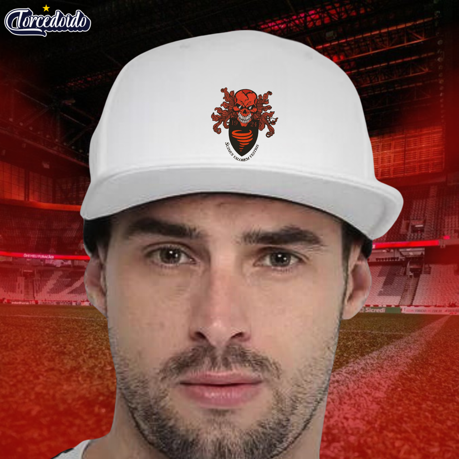 Nome do produto: Boné Aba Reta Medieval - Athletico