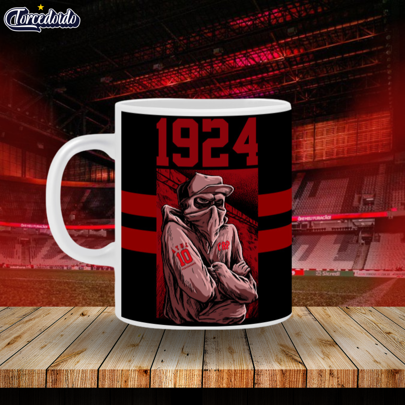 Nome do produto: Caneca Cerâmica Person - Athletico