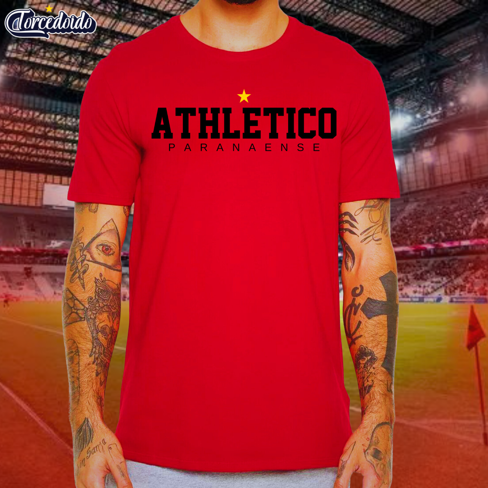 Nome do produto: Camiseta Basic Tradicional - Athletico