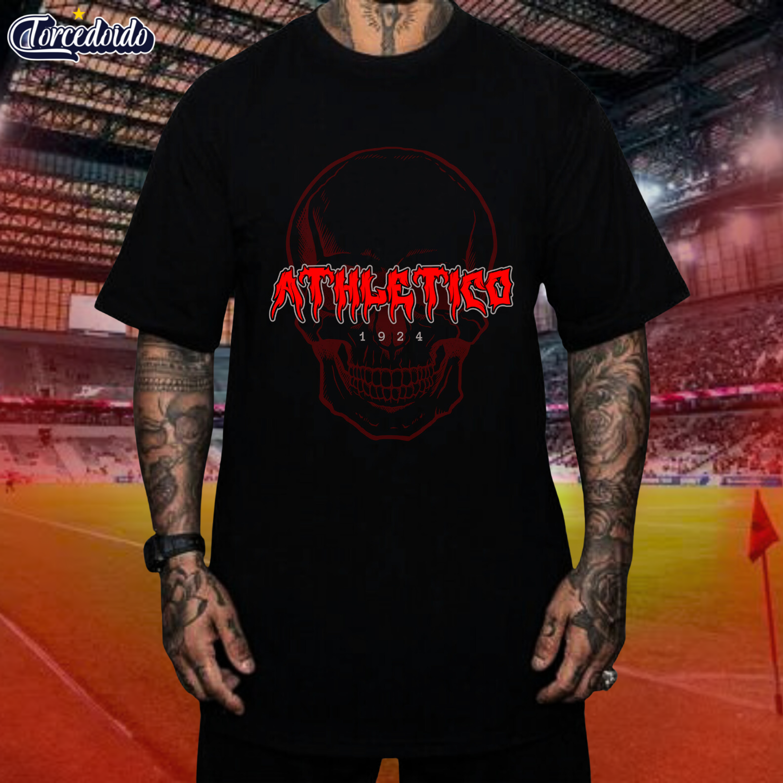 Nome do produto: Camiseta Athletio Blood - Athletico