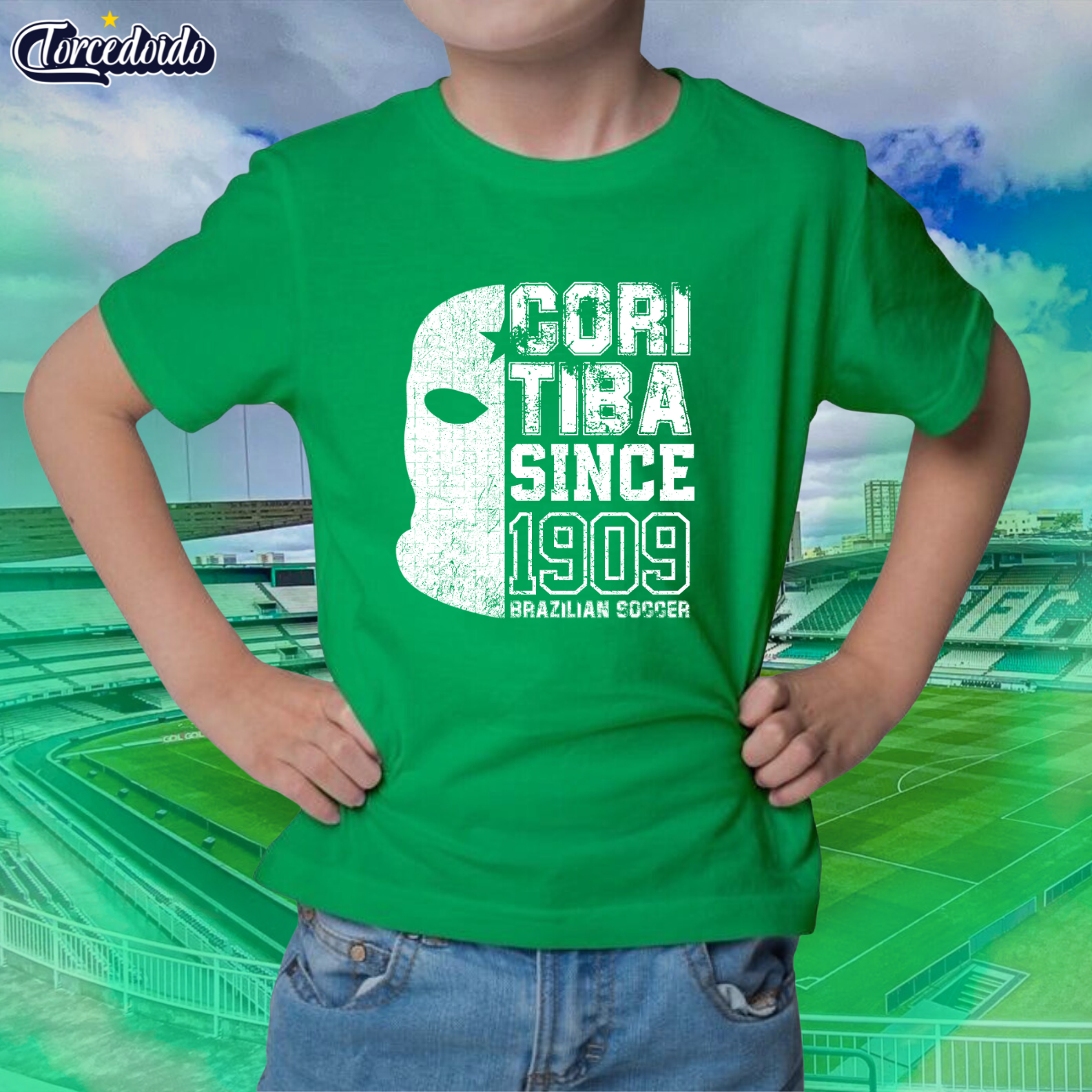 Nome do produto: Camiseta Infantil Since - Coritiba