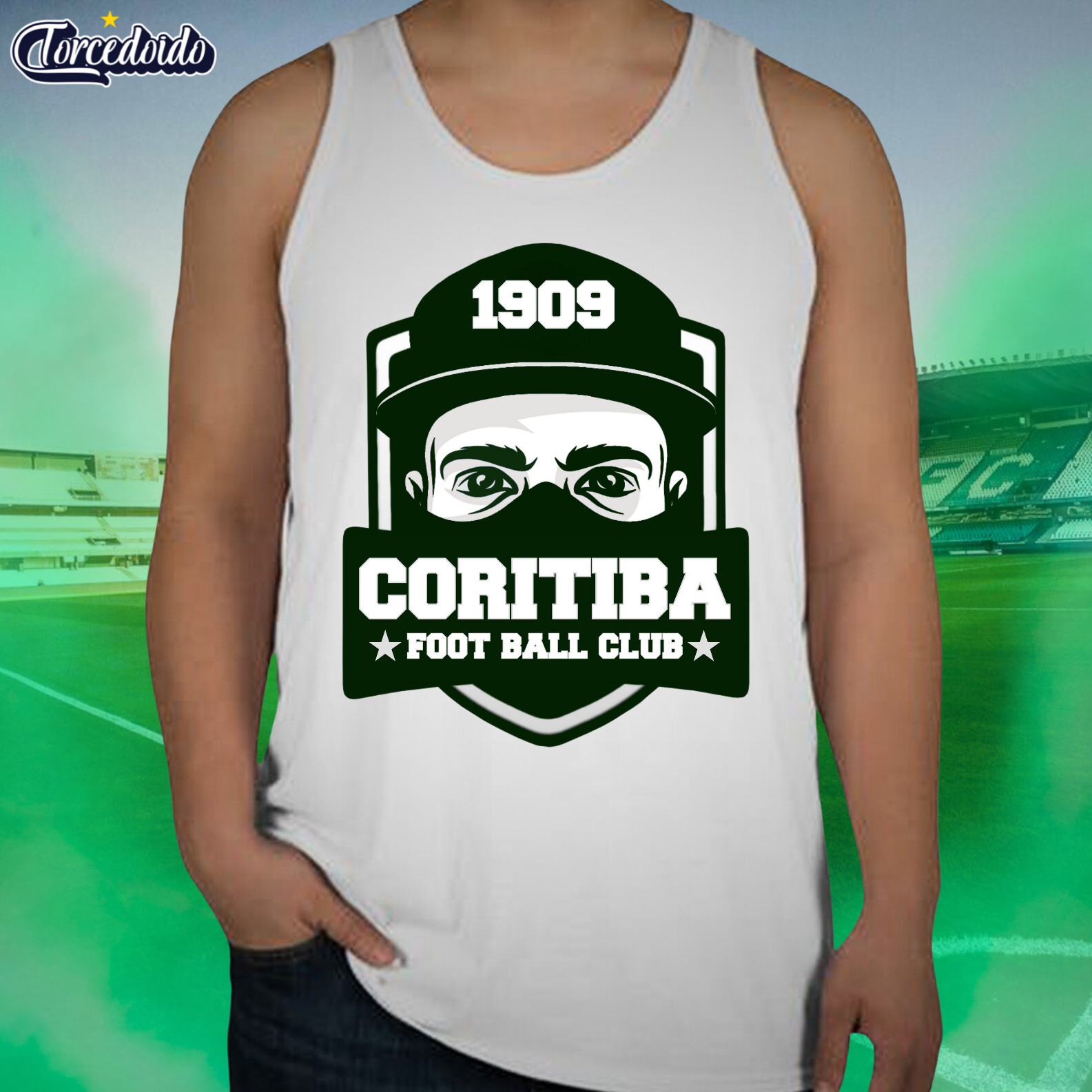 Nome do produto: Regata Home - Coritiba