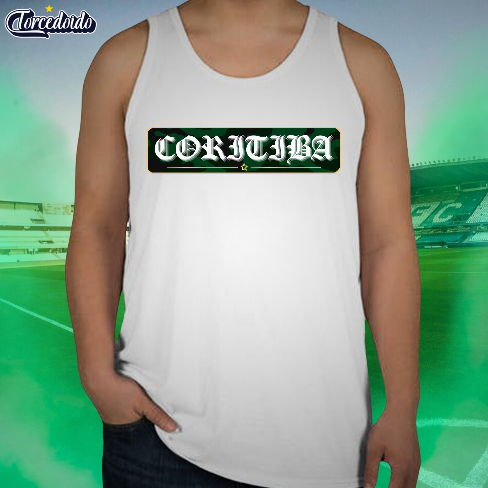 Nome do produto: Regata Font - Coritiba