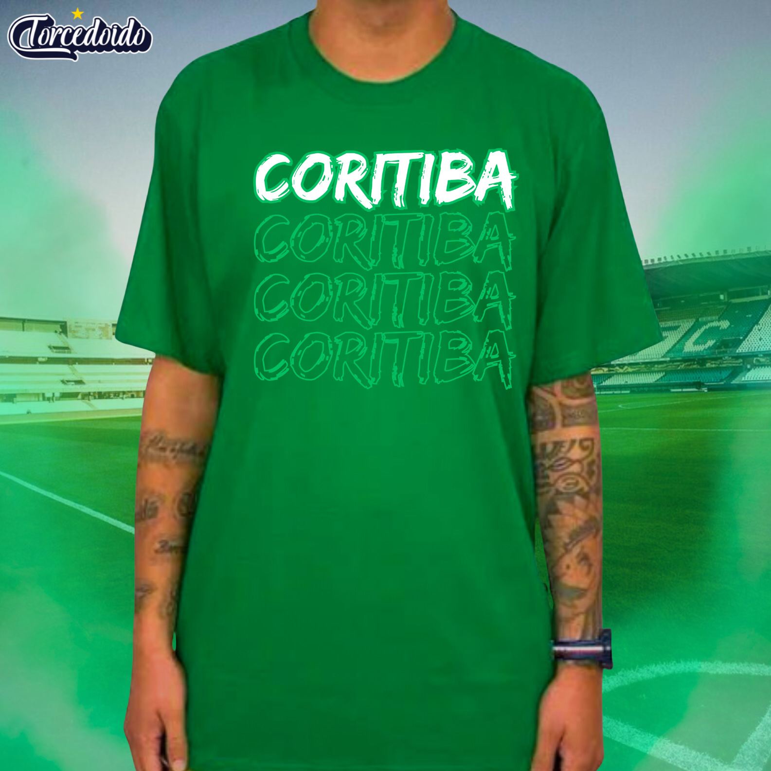 Nome do produto: Camiseta Coritiba 3X - Coritiba