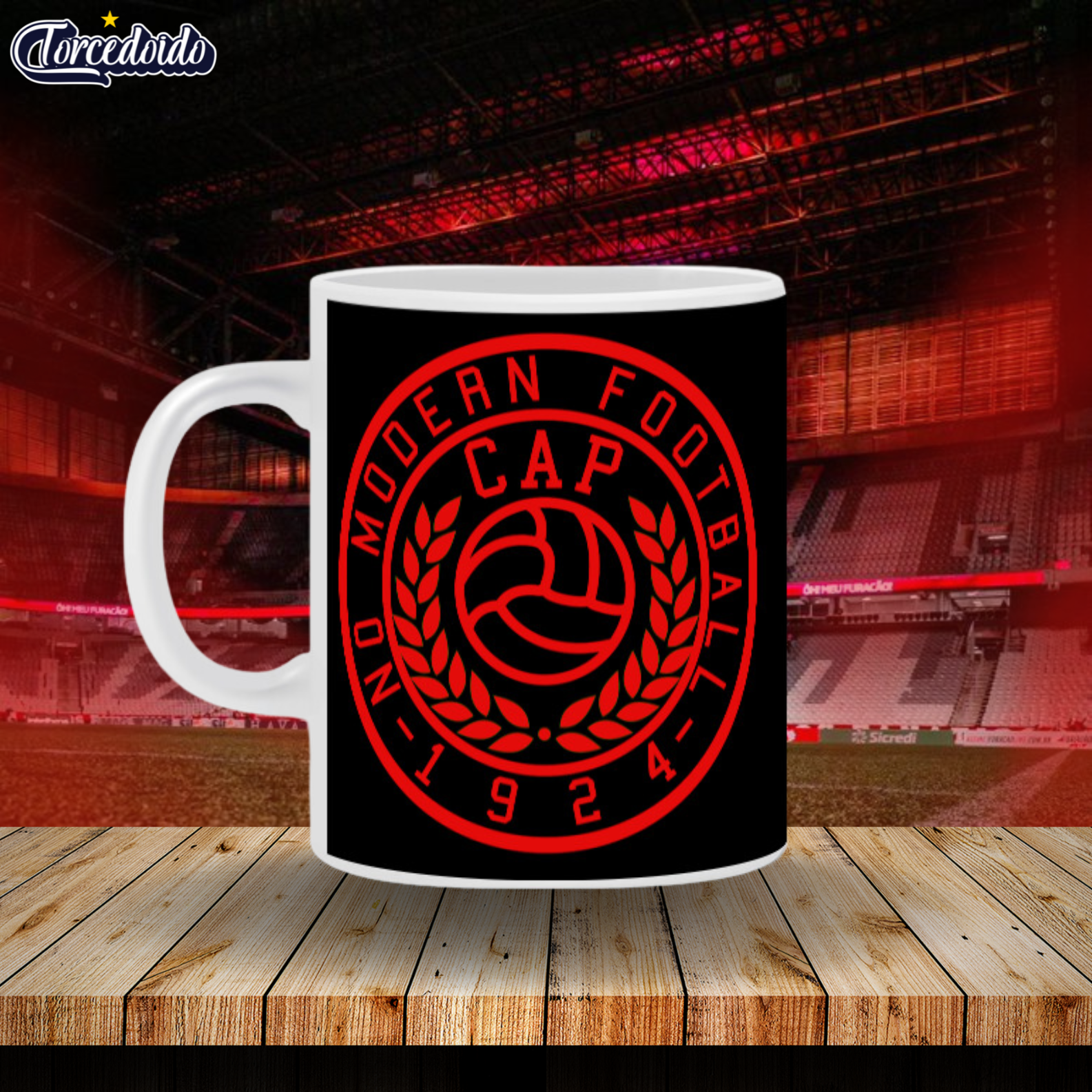 Nome do produto: Caneca Cerâmica NO MODERN - Atletico
