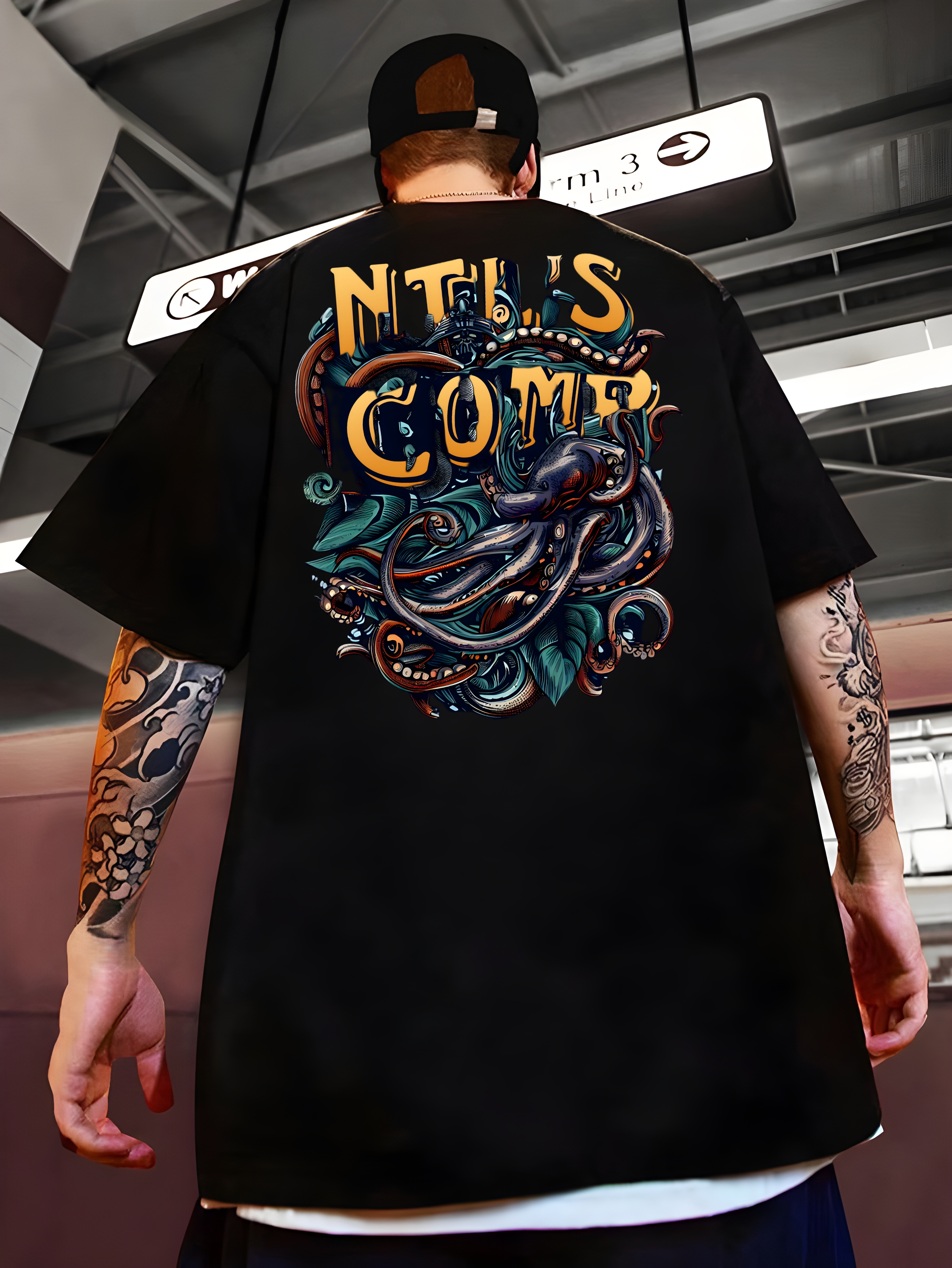 Nome do produto: T-Shirt | Calamari Darkness