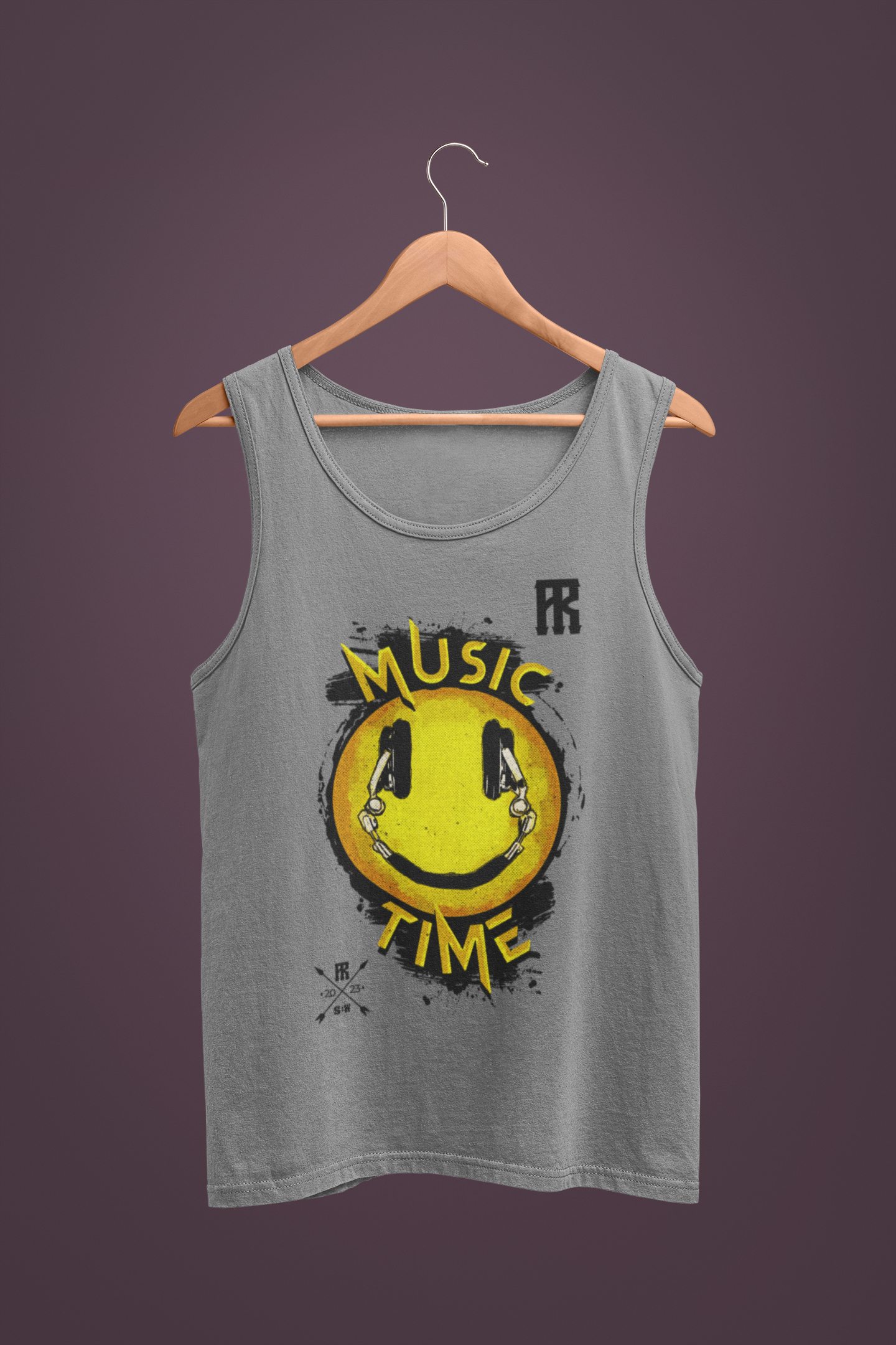 Nome do produto: Smile (Music) - Regata Classic