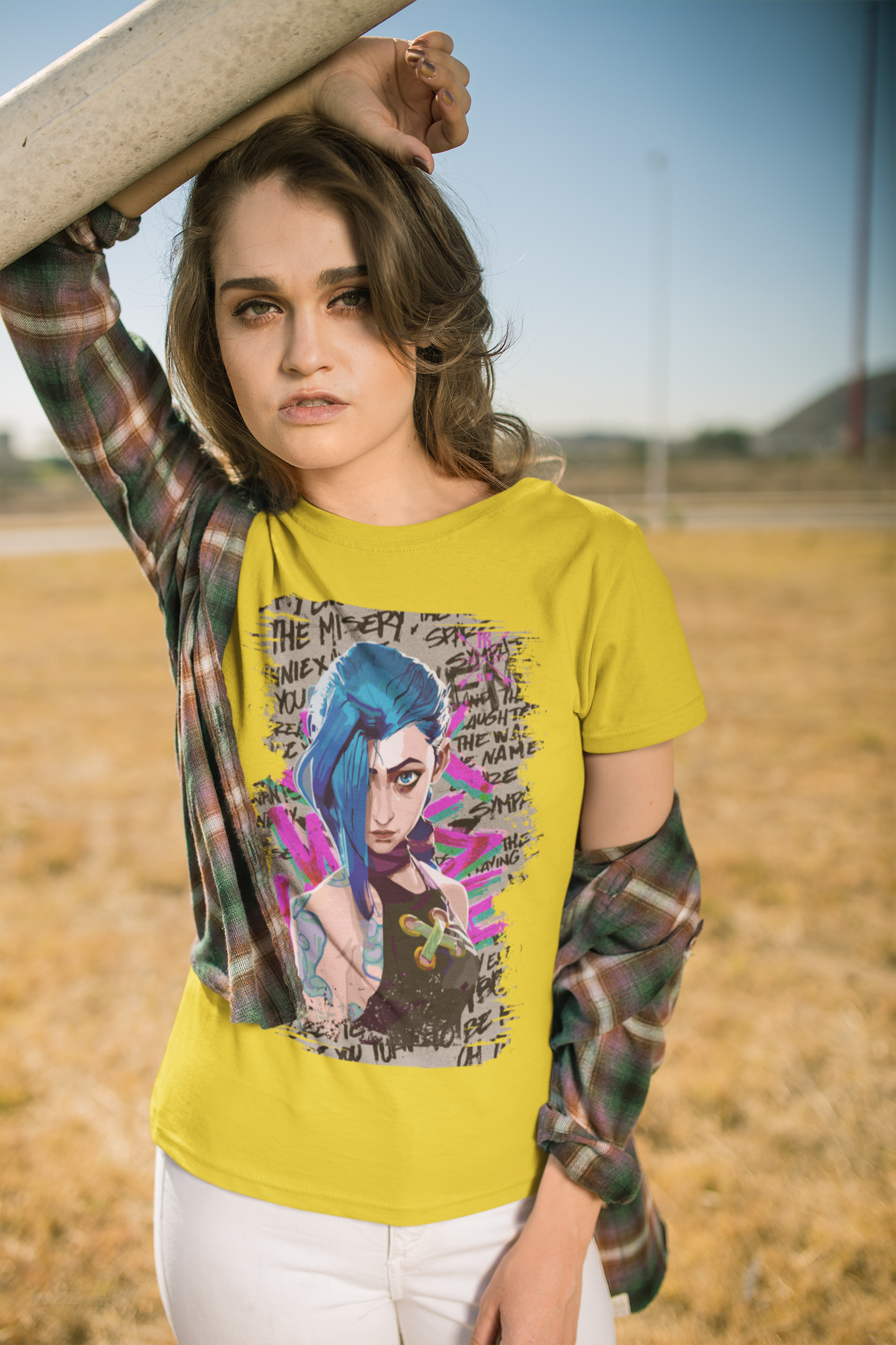 Nome do produto: Jinx - Arcane - Baby Long Quality