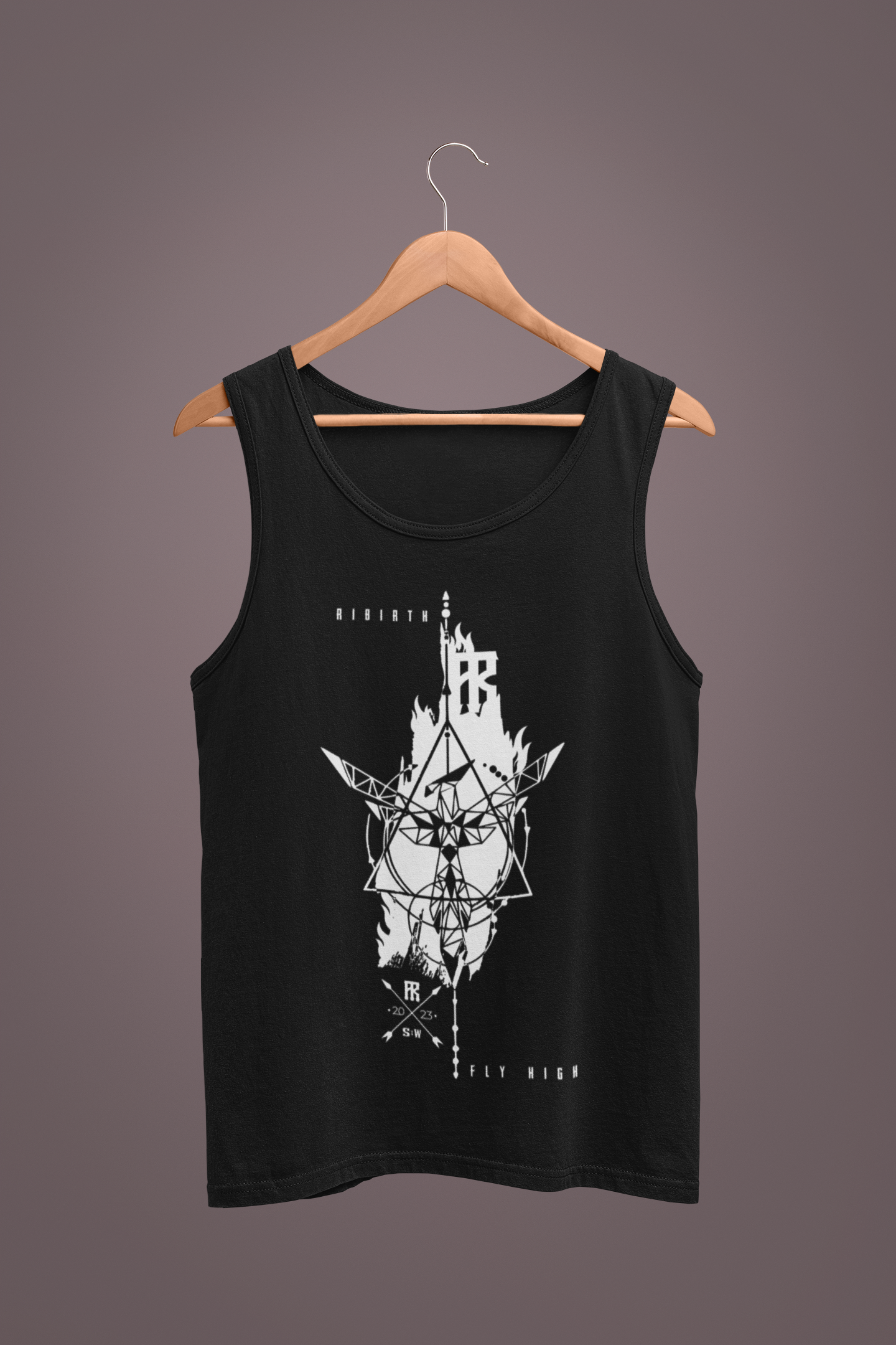 Nome do produto: Ribirth (Preta) - Regata Classic 