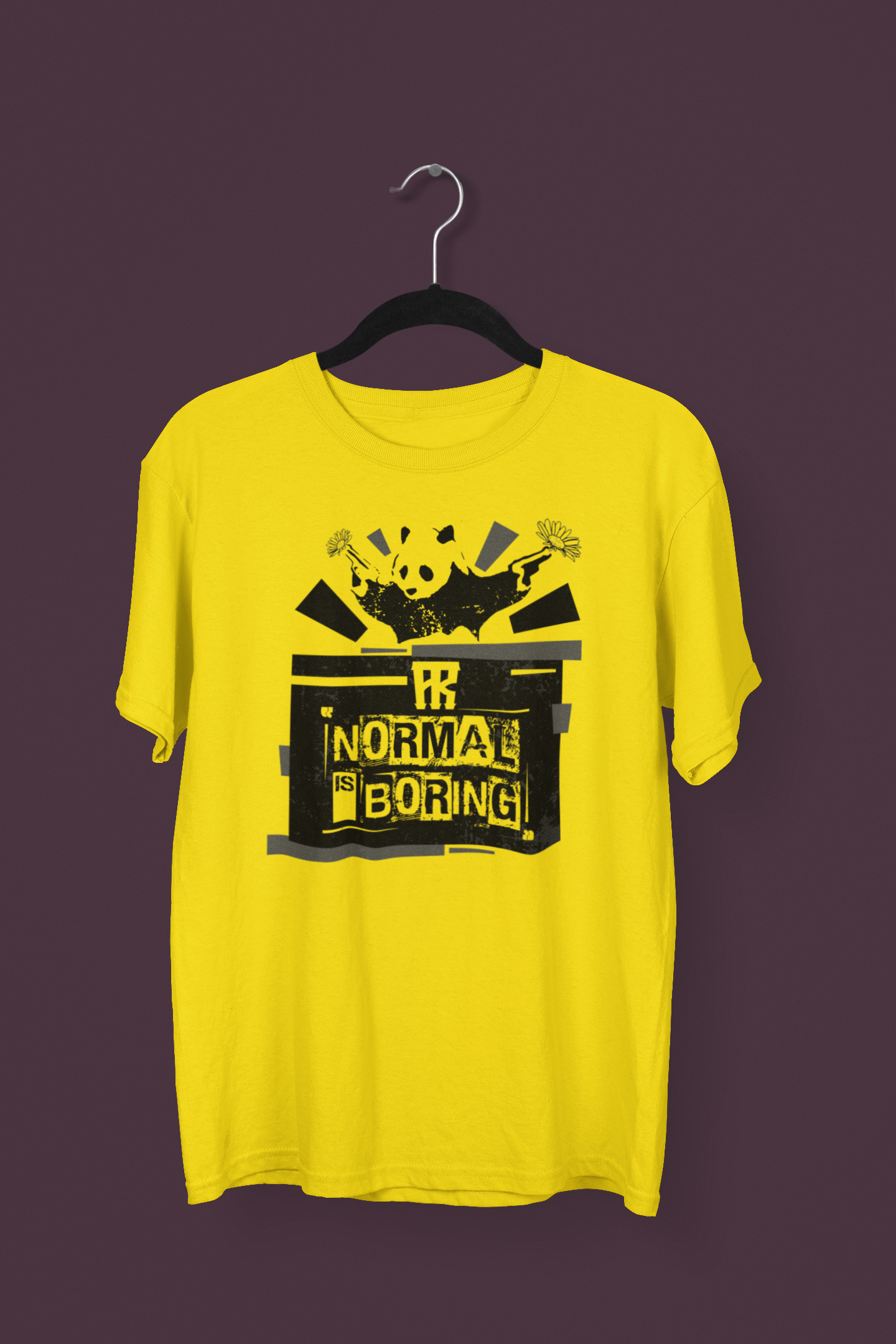 Nome do produto: Normal is Boring - T-Shirt Quality