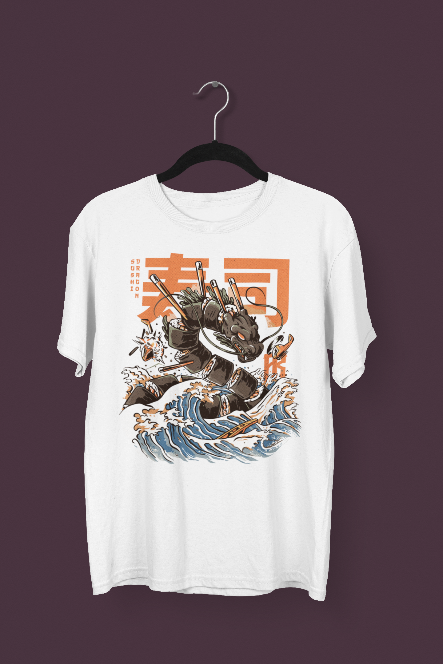 Nome do produto: Sushi Dragon - T-Shirt Prime