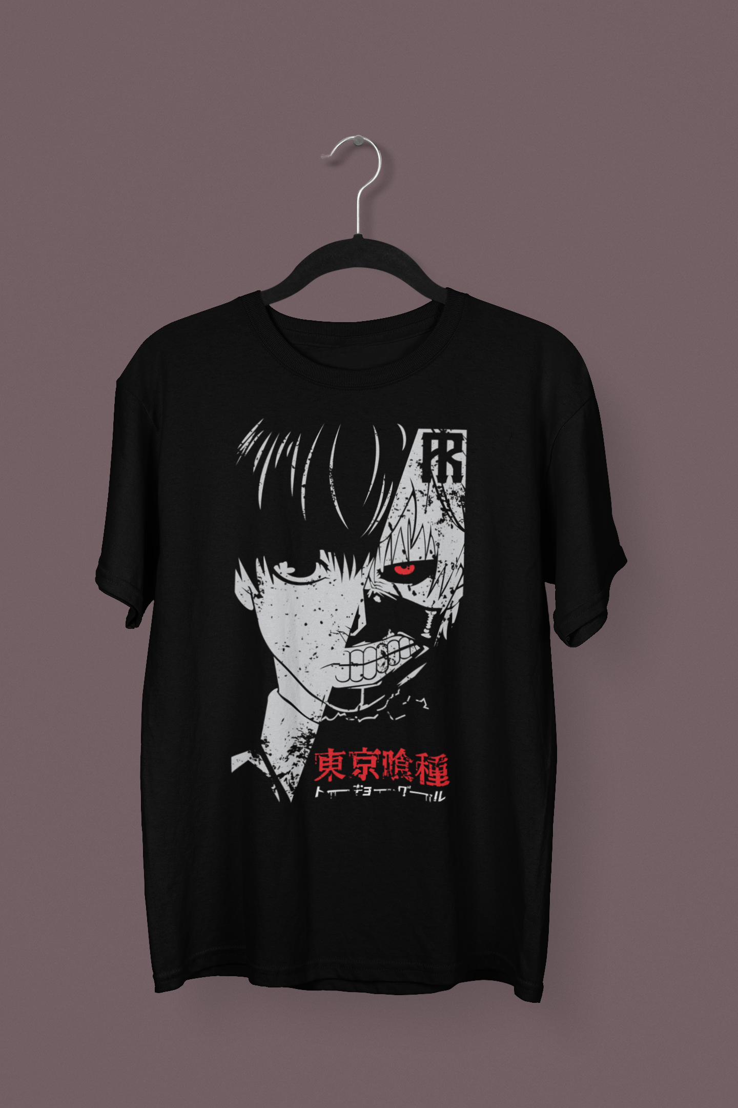 Nome do produto: Kaneki Fragmentado Tokyo Ghoul - T-Shirt Quality