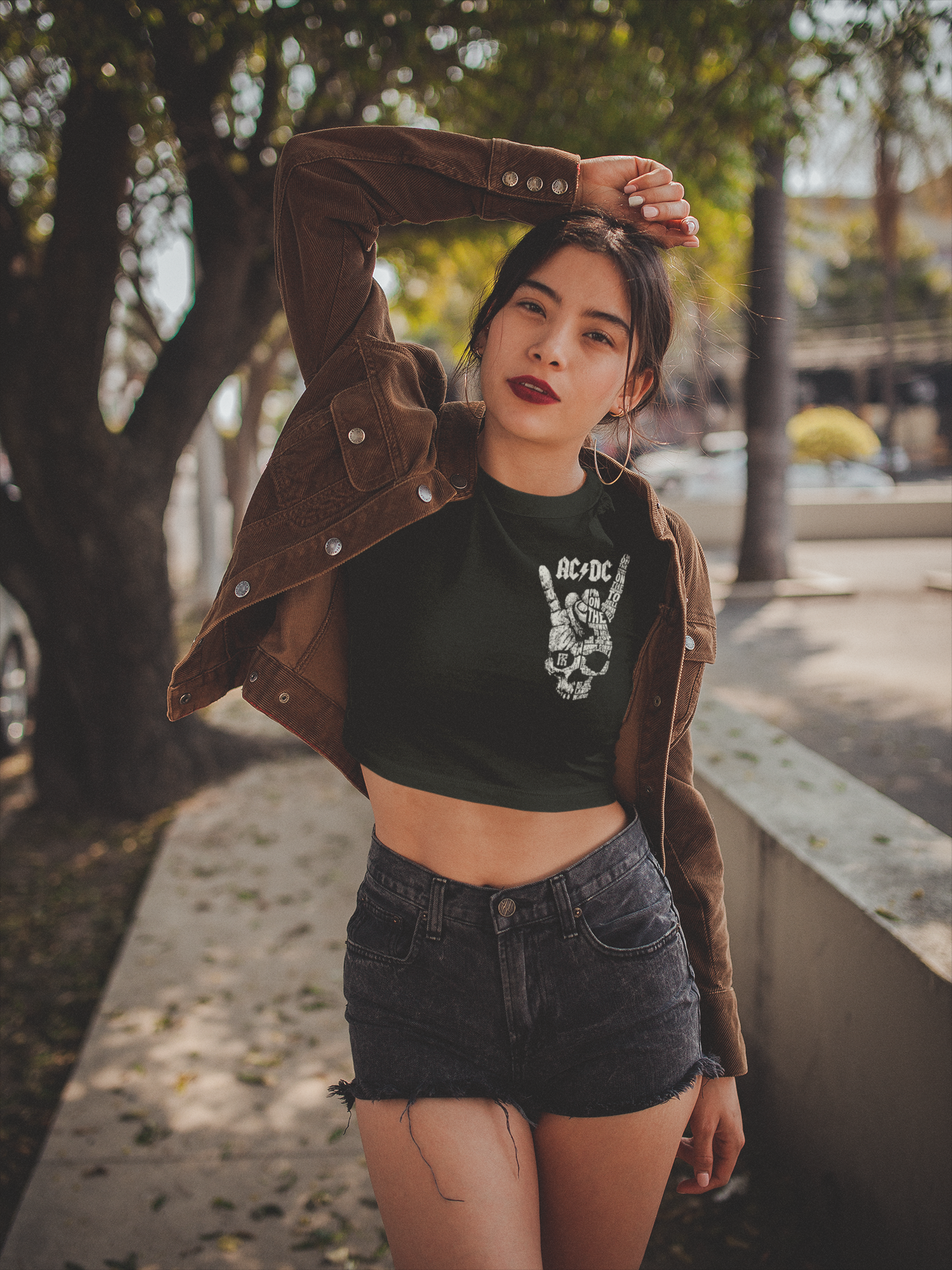 Nome do produto: Camisa de Banda - ACDC - Cropped quality