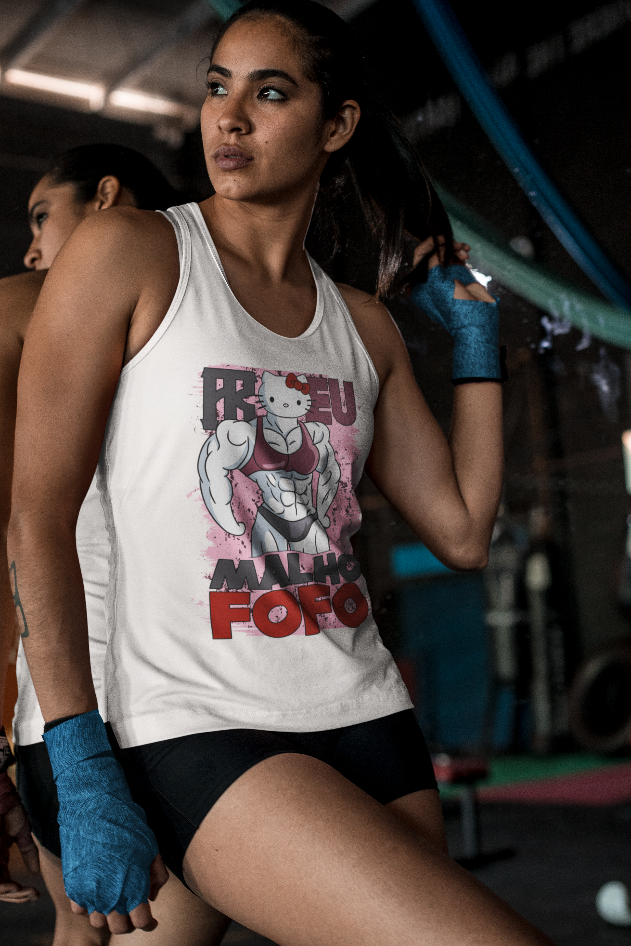 Nome do produto: Hello Kitty Malho fofo - Regata Classic