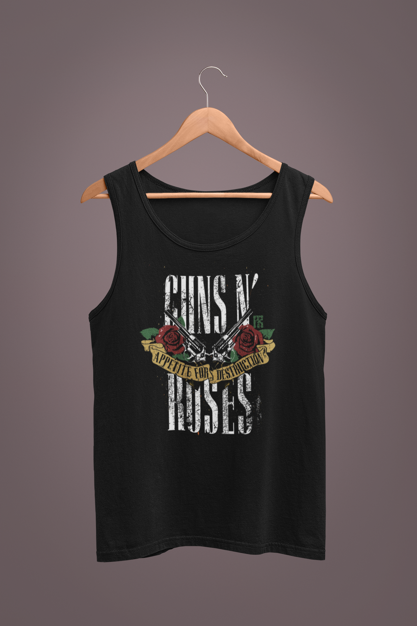 Nome do produto: Camisa de Banda - Guns - Regata Classic