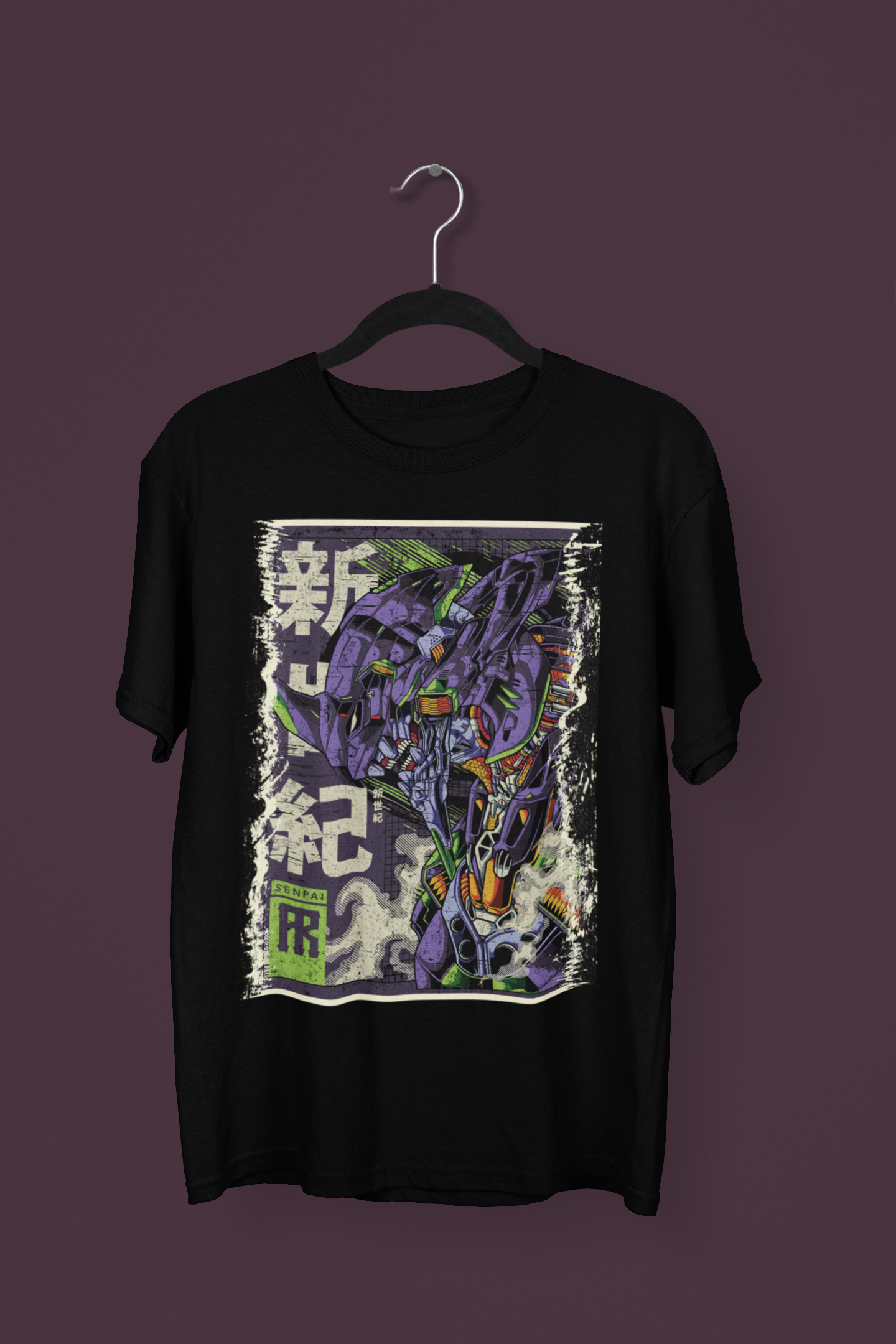 Nome do produto: EVA UNIDADE 1 - Evangelion - T-Shirt Prime