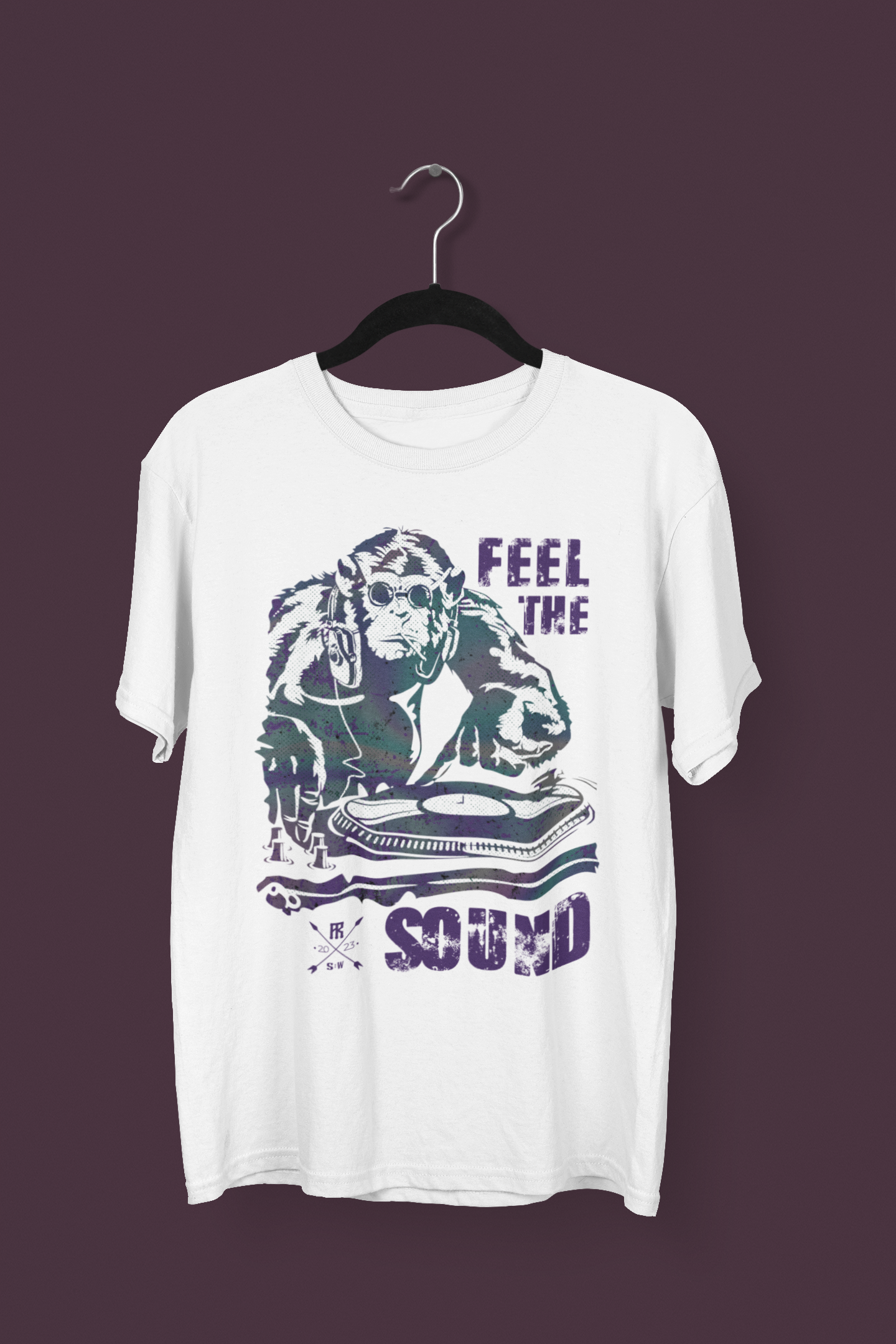 Nome do produto: Feel The Sound - T-Shirt Prime