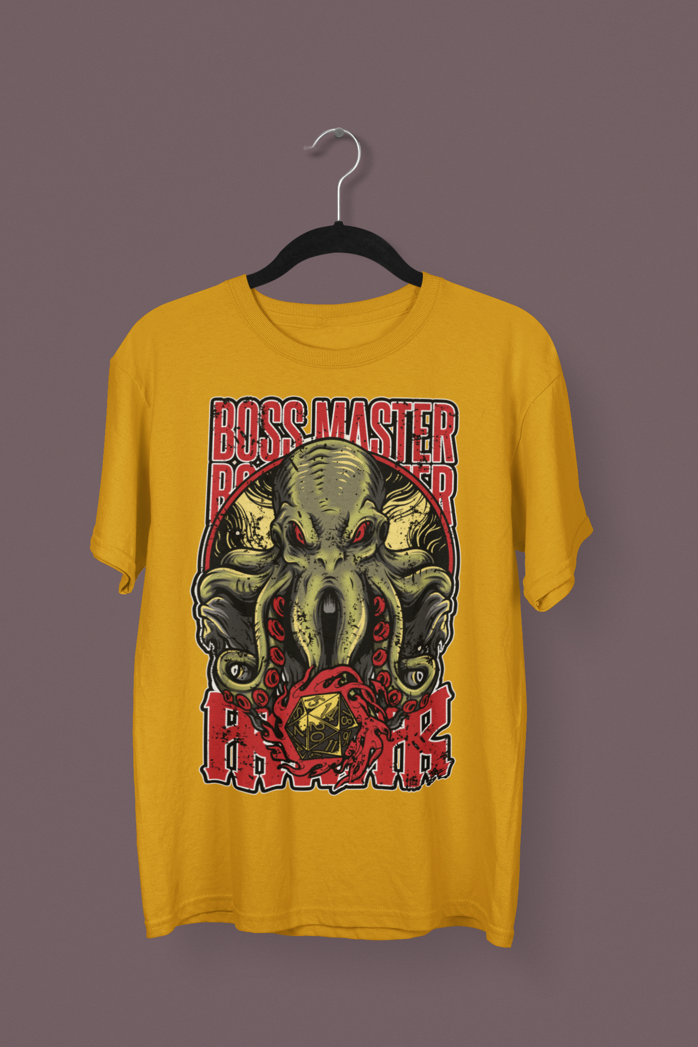 Nome do produto: Boss Master Cthulhu - T-Shirt Classic