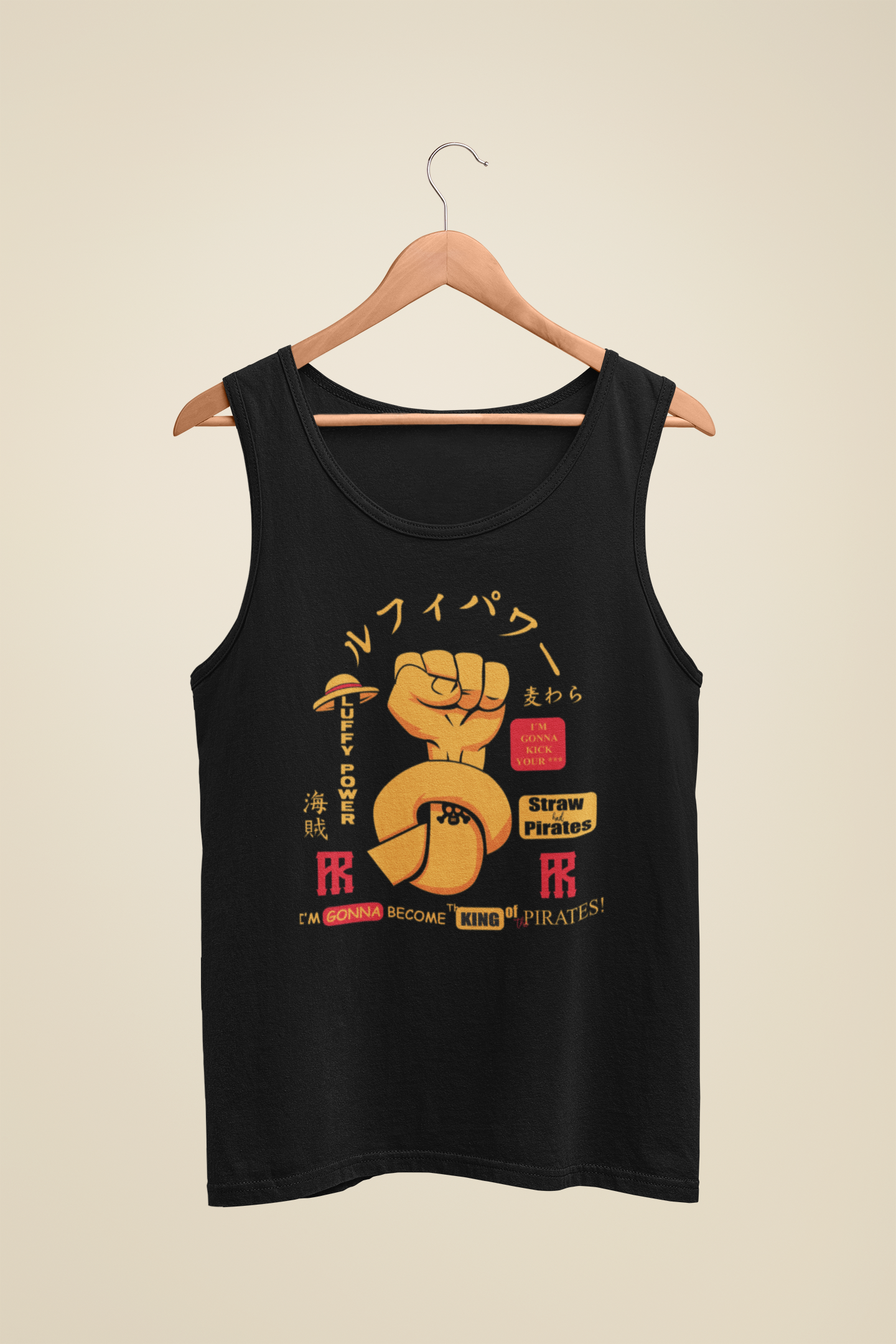 Nome do produto: One Piece Luffy Power - Regata Classic