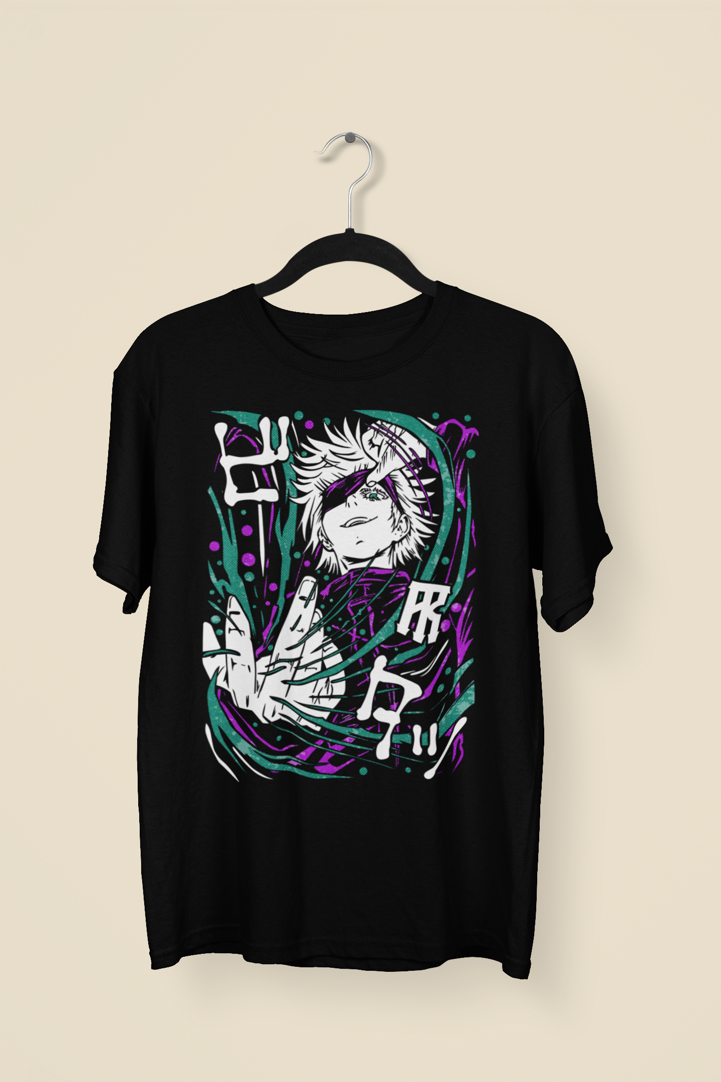 Nome do produto: Jujutso Gojo Satoro - T-Shirt Classic