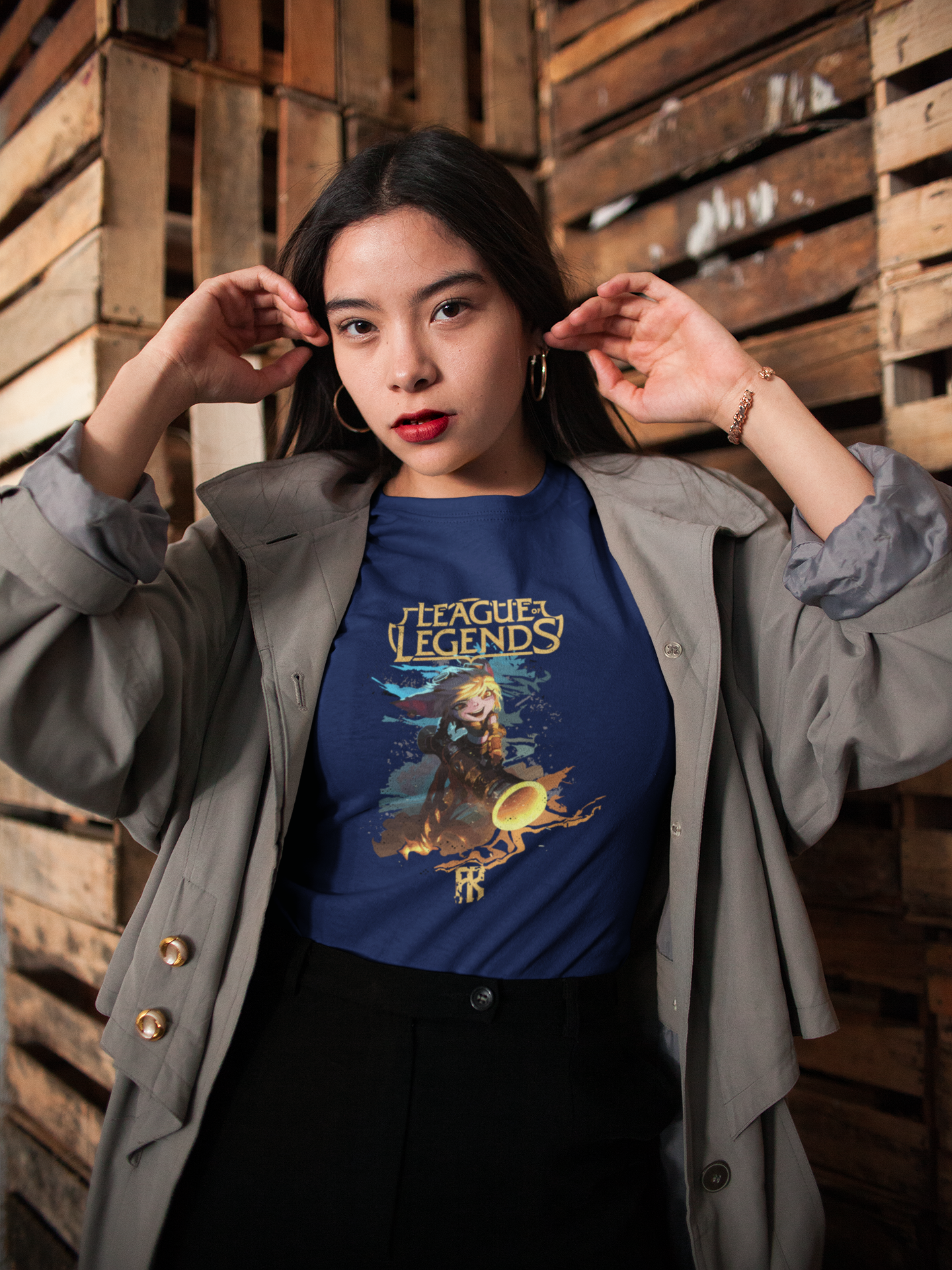 Nome do produto: Tristana - League of Legends - Baby Long Classic