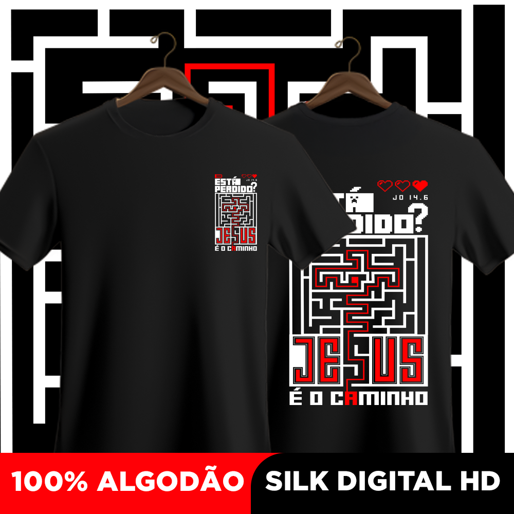 Camisa Jesus é o caminho