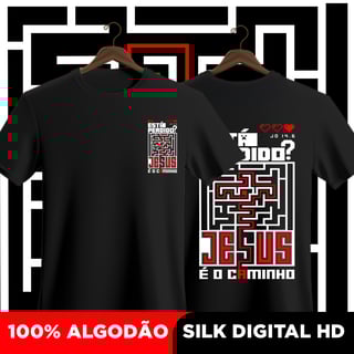Camisa Jesus é o caminho