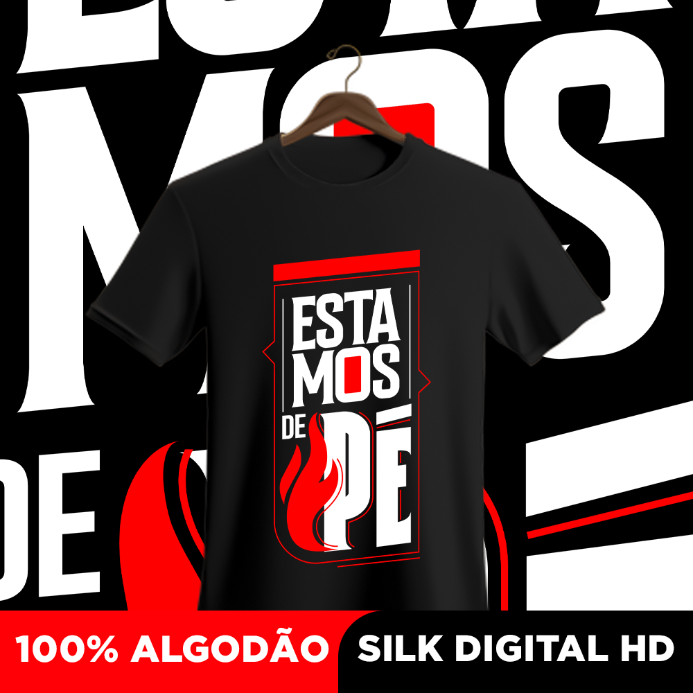 Nome do produto: Camisa Estamos de Pé