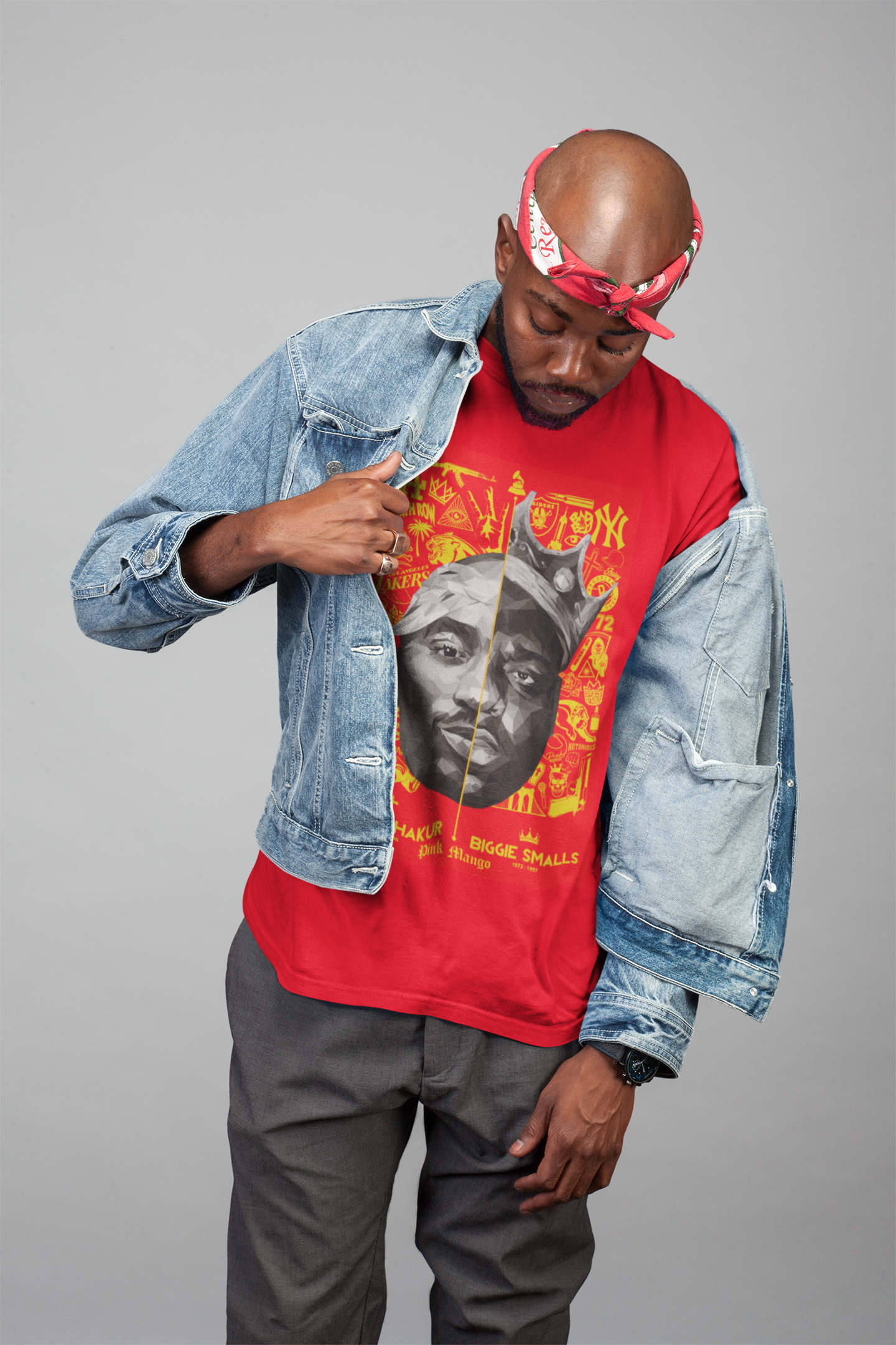 Nome do produto: CAMISETA QUALITY 2 PAC & Notorious B.I.G. legends
