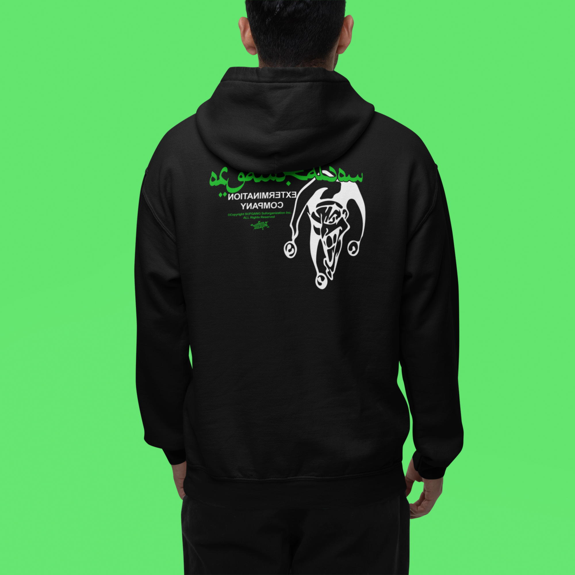 Nome do produto: MOLETOM JOKER ARABIC VERDE