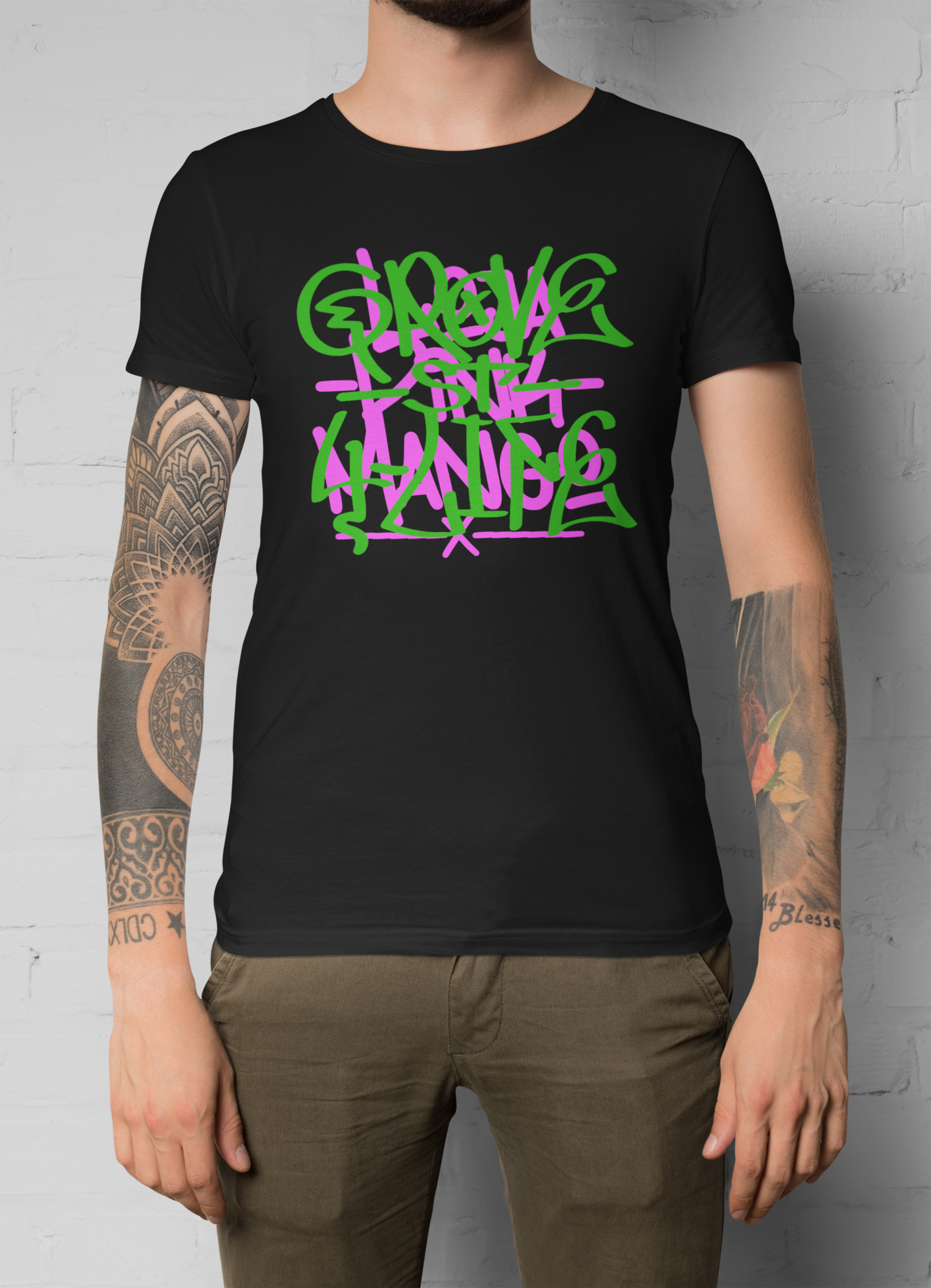 Nome do produto: CAMISETA GRAFFITI PIXAÇÃO GTA GROVE ST 4LIFE