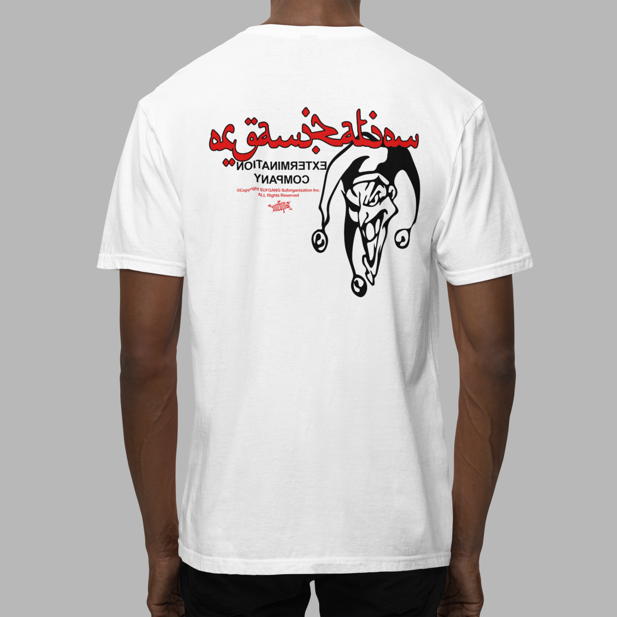 Nome do produto: CAMISETA JOKER ARABIC VERMELHA