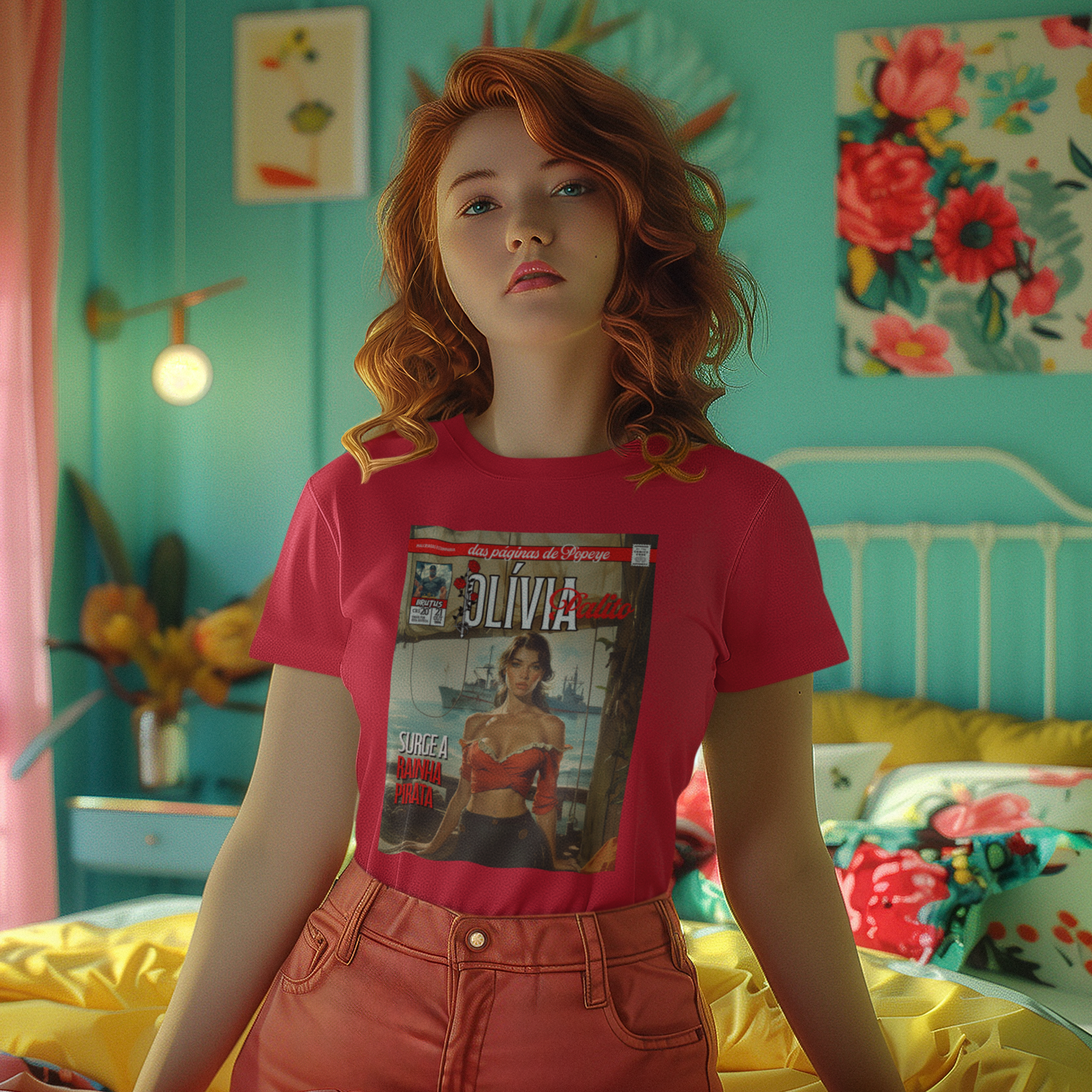 Nome do produto: Olivia Palito -  A Rainha Pirata.