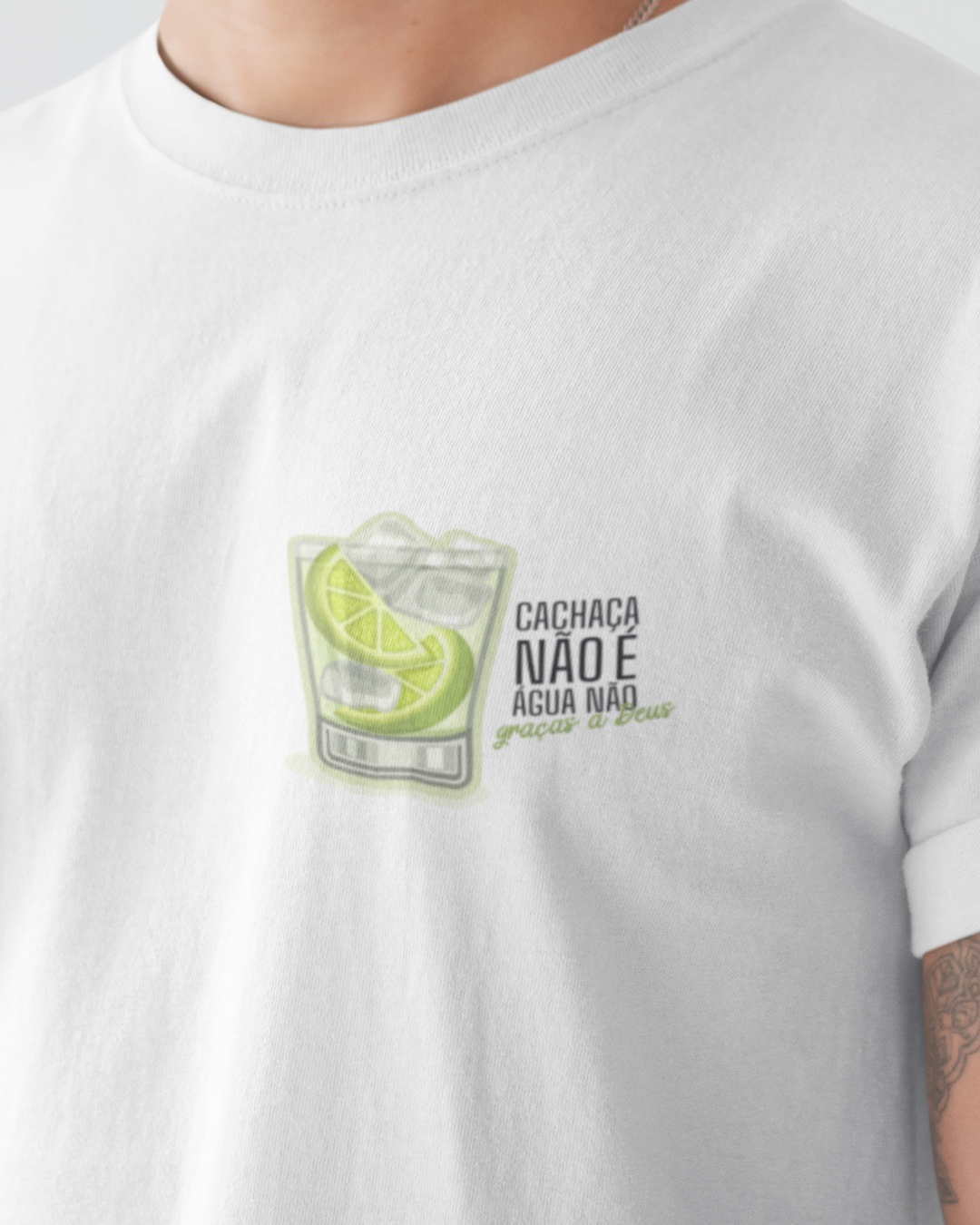 Nome do produto: Cachaça Não É Água Não – Graças a Deus