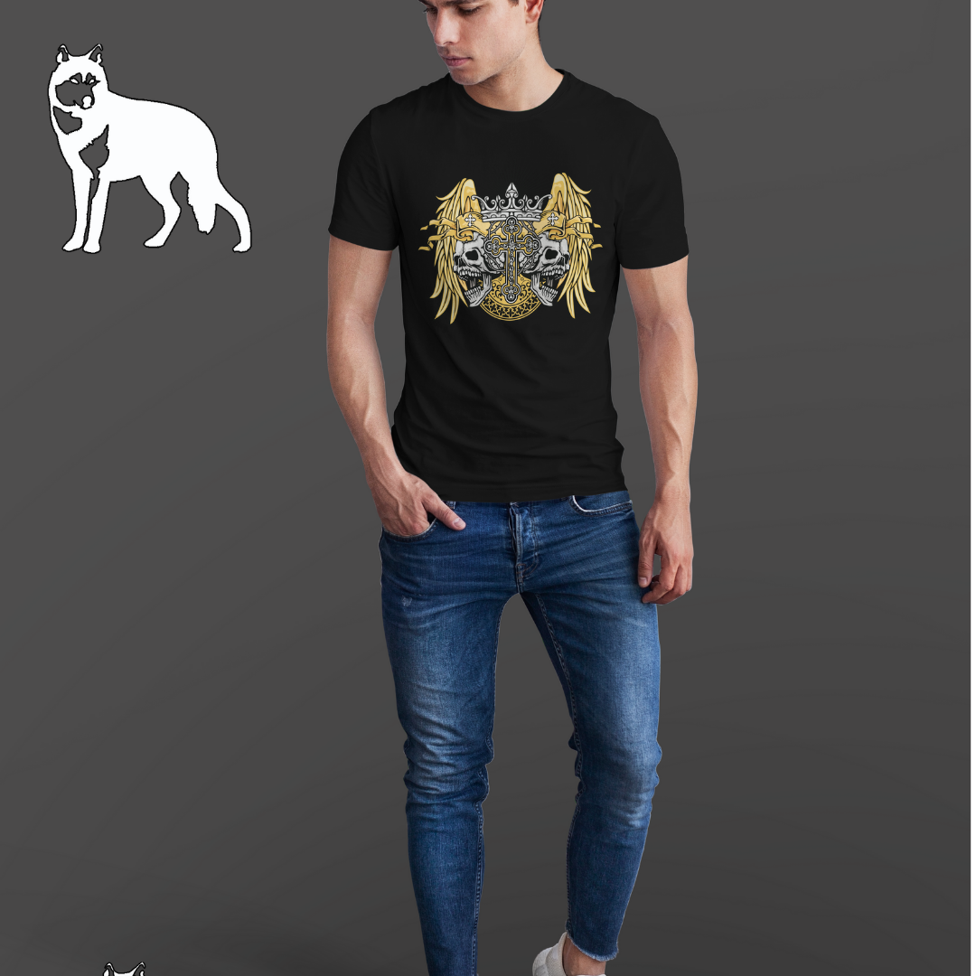 Nome do produto: Camiseta Quality Rock and Skulls Vintage