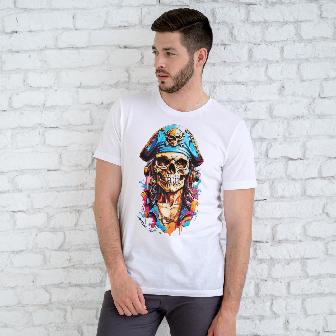 Nome do produto: Lobo Branco Vip 2024 pirata masculina