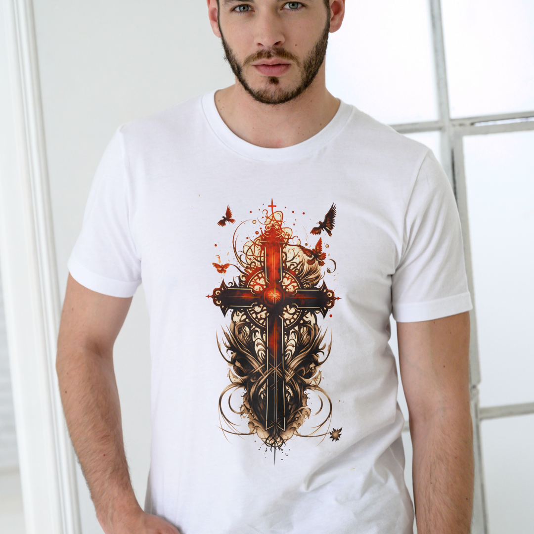 Nome do produto: Lobo Branco Vip 2024 a cruz e a espada