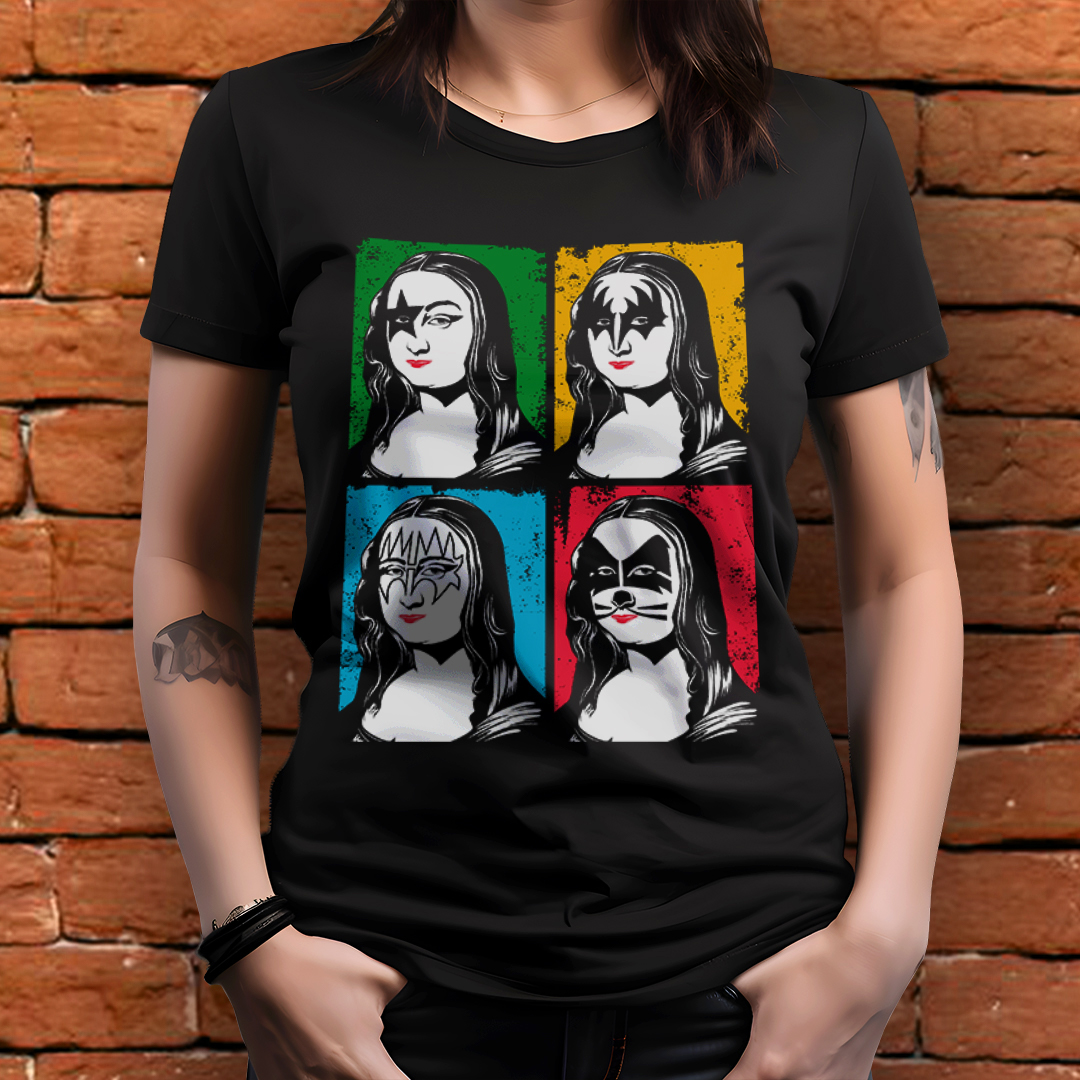 Nome do produto: Baby Look - Mona Lisa Rockstar