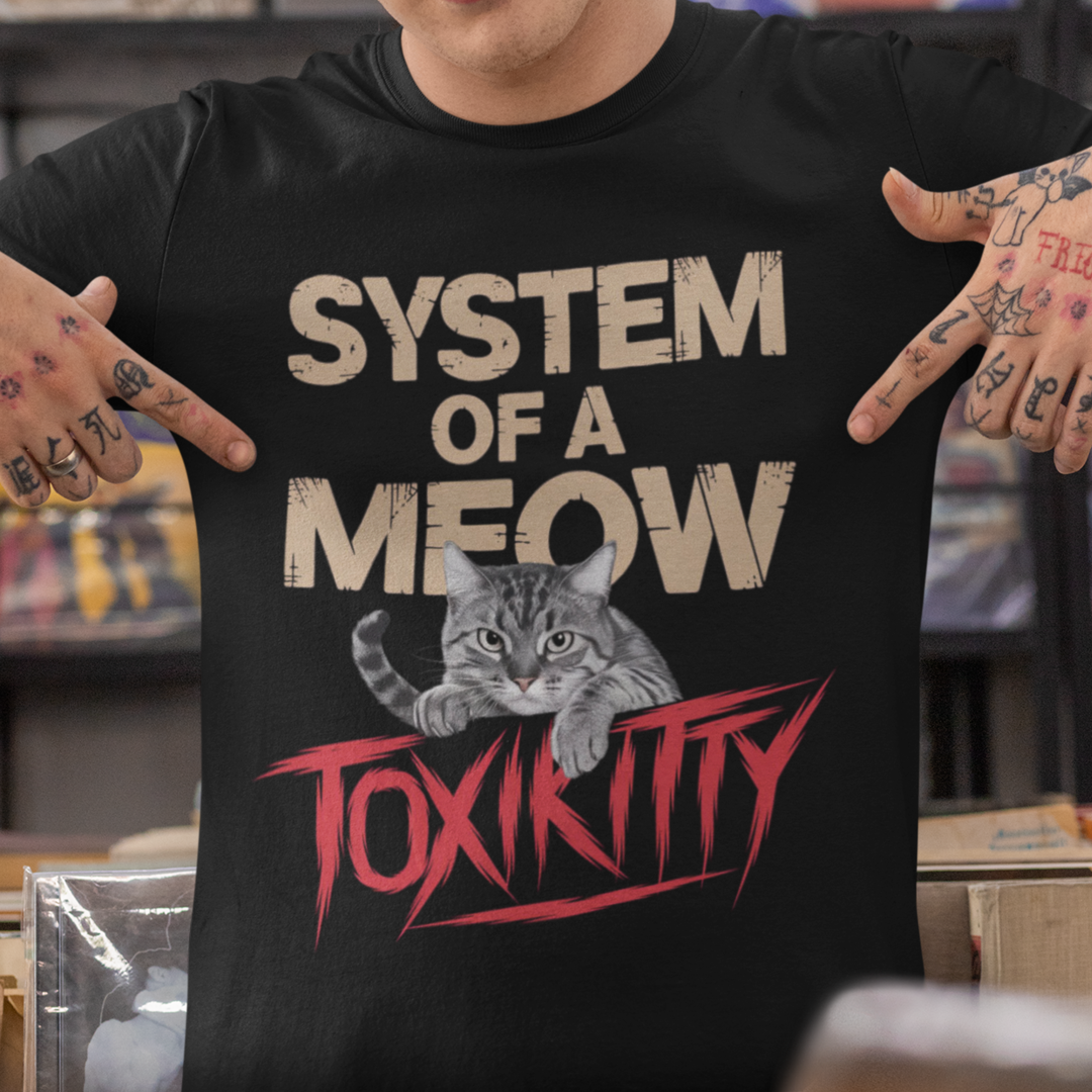 Nome do produto: Camiseta Unissex - System of a meow